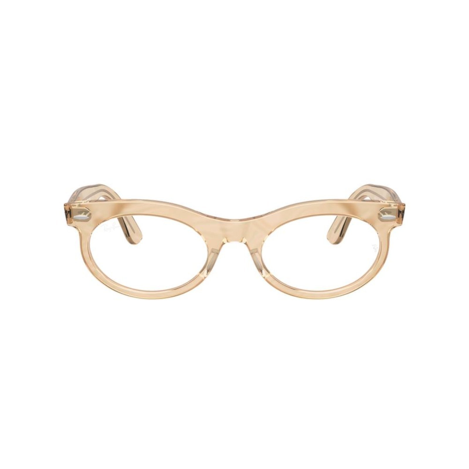 Vista 3 Óculos de Grau Ray-Ban Wayfarer Oval Optics Change marrom grau Ray-Ban marrom grau