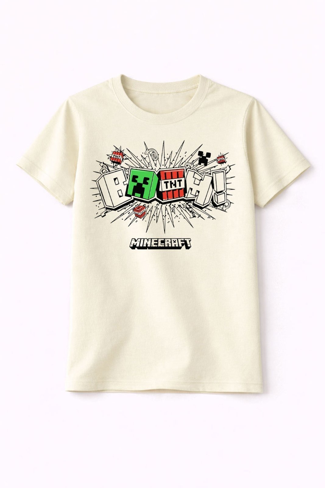 Infantil - Camiseta Masculina Mine Cubo Off White - Babei no Look