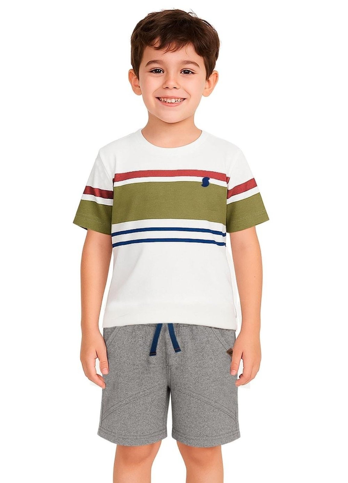 Infantil - Camiseta Menino Nova Aventura Alphabeto Branco Branco