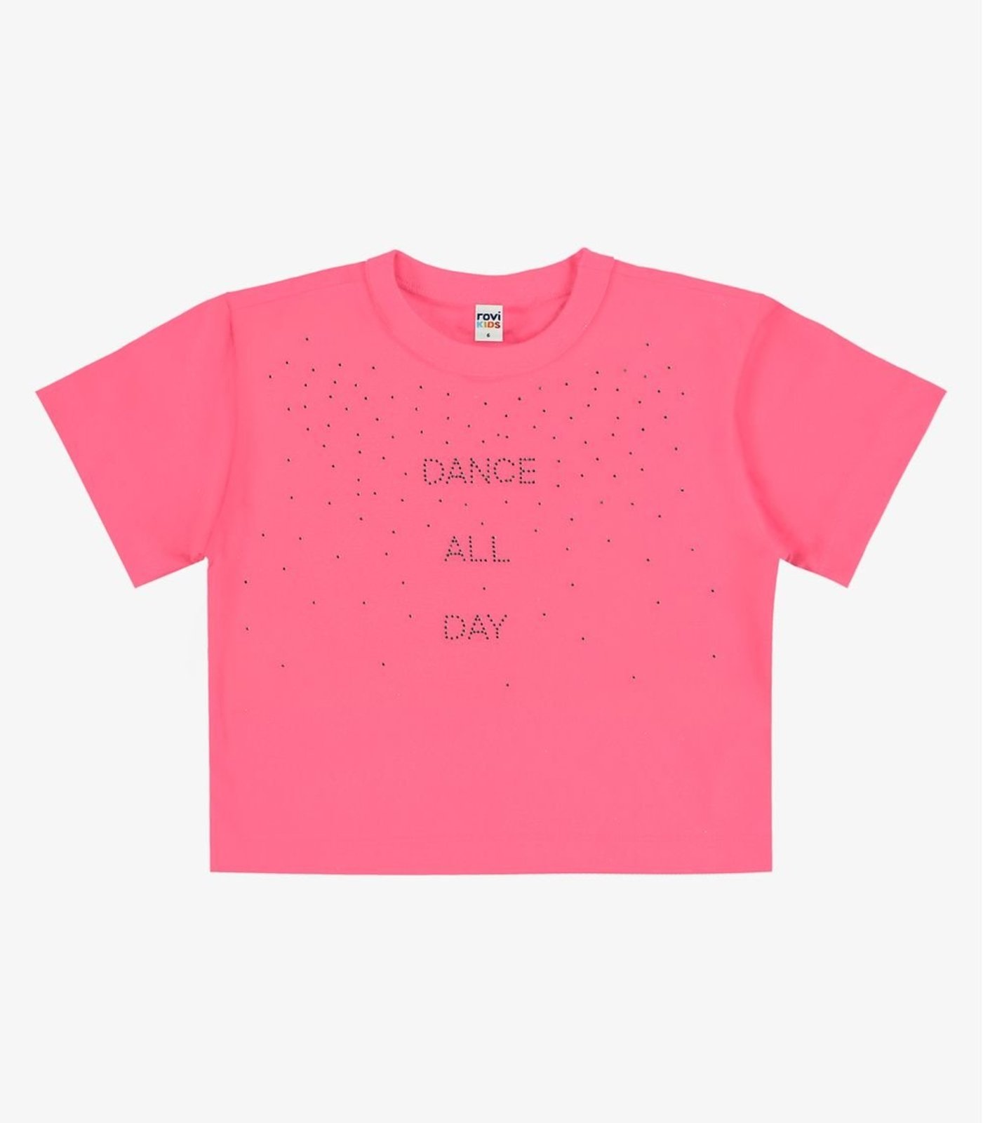 Infantil - Blusa Feminina Meia Malha Rovi Rosa