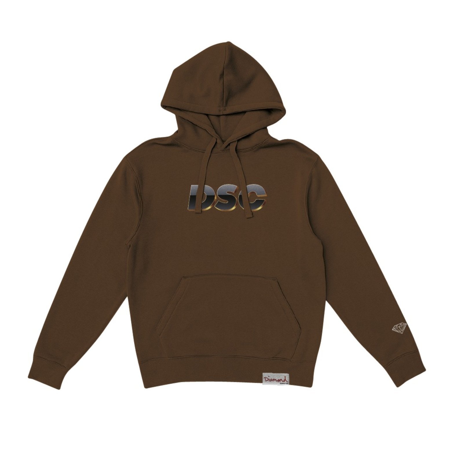 Moletom Diamond Dsc Hoodie - BROWN