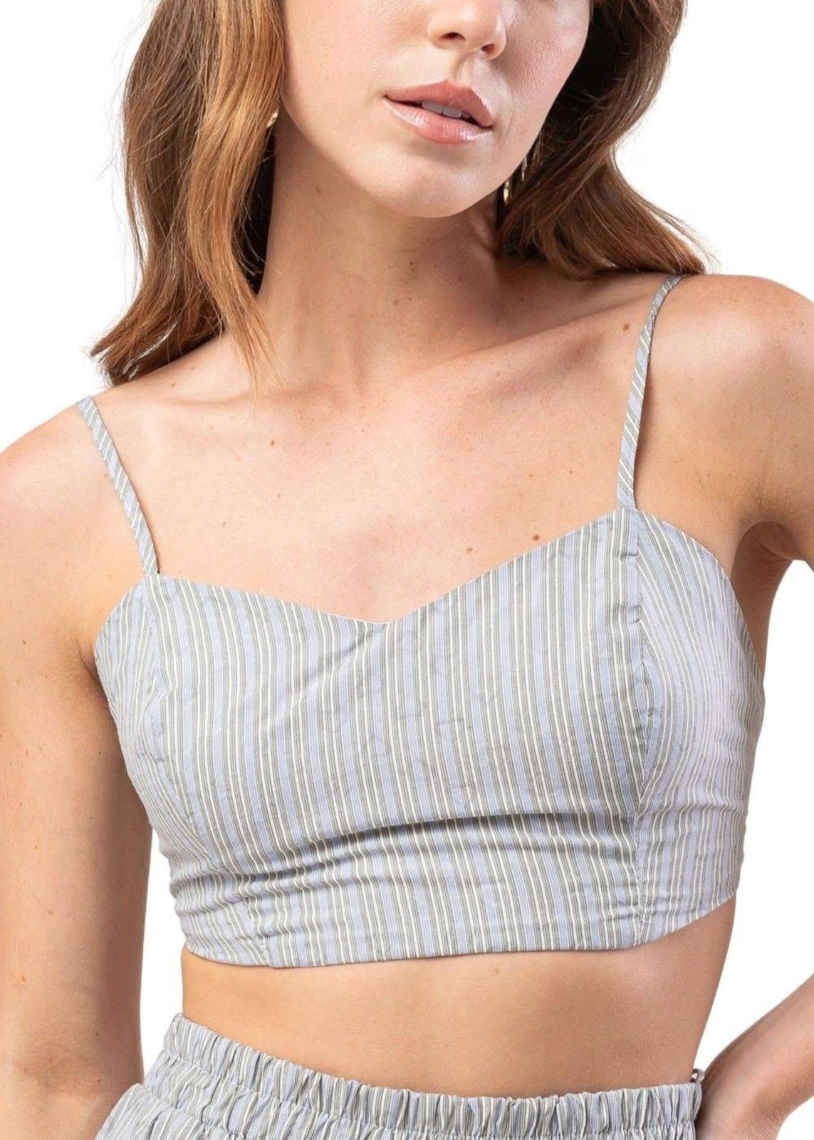 Top Sawary Listrado – 278976 – Verde – Sawary