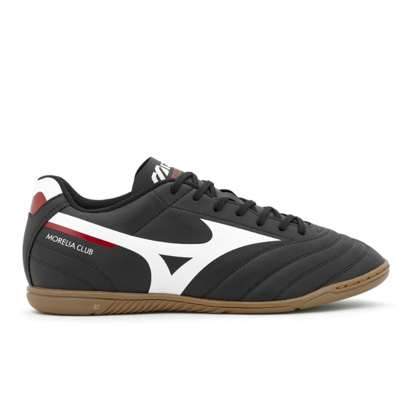 Vista 2 Chuteira Futsal Mizuno Morelia Club In preto Mizuno preto