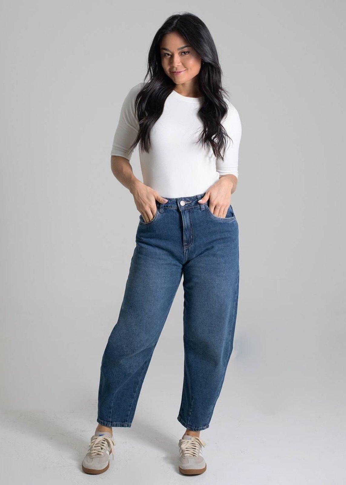 Calça Jeans Sawary Barrel – 279995 – Azul – Sawary