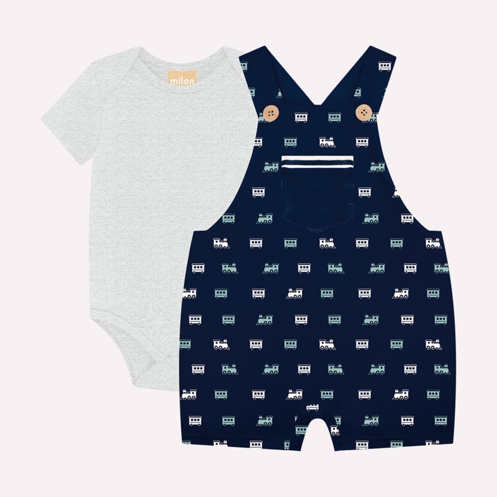 Infantil - Conjunto Menino Estampa Milon