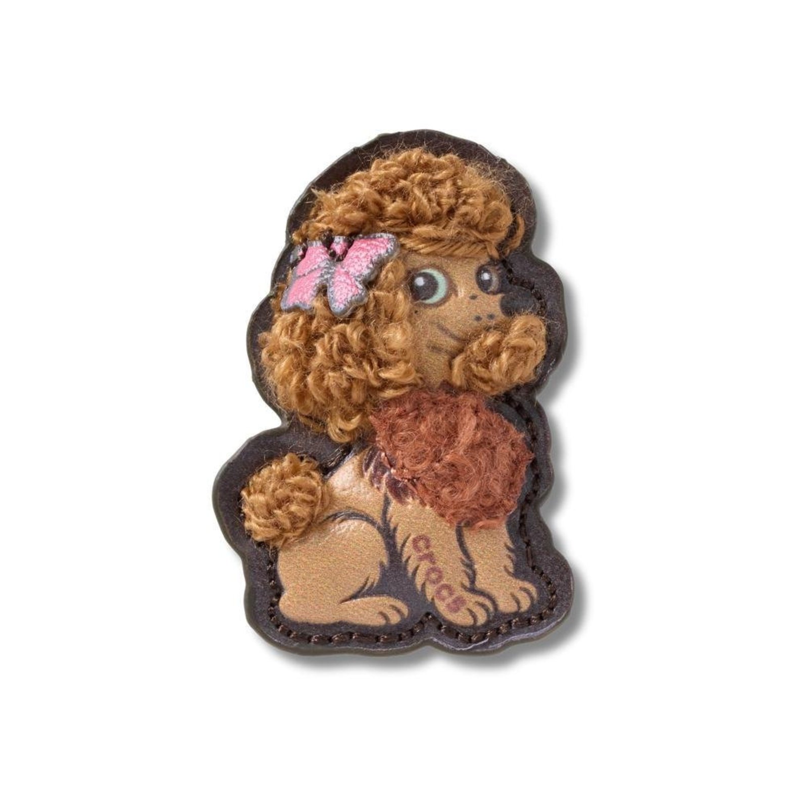 Infantil - Jibbitz™ Poodle Vintage Único Branco