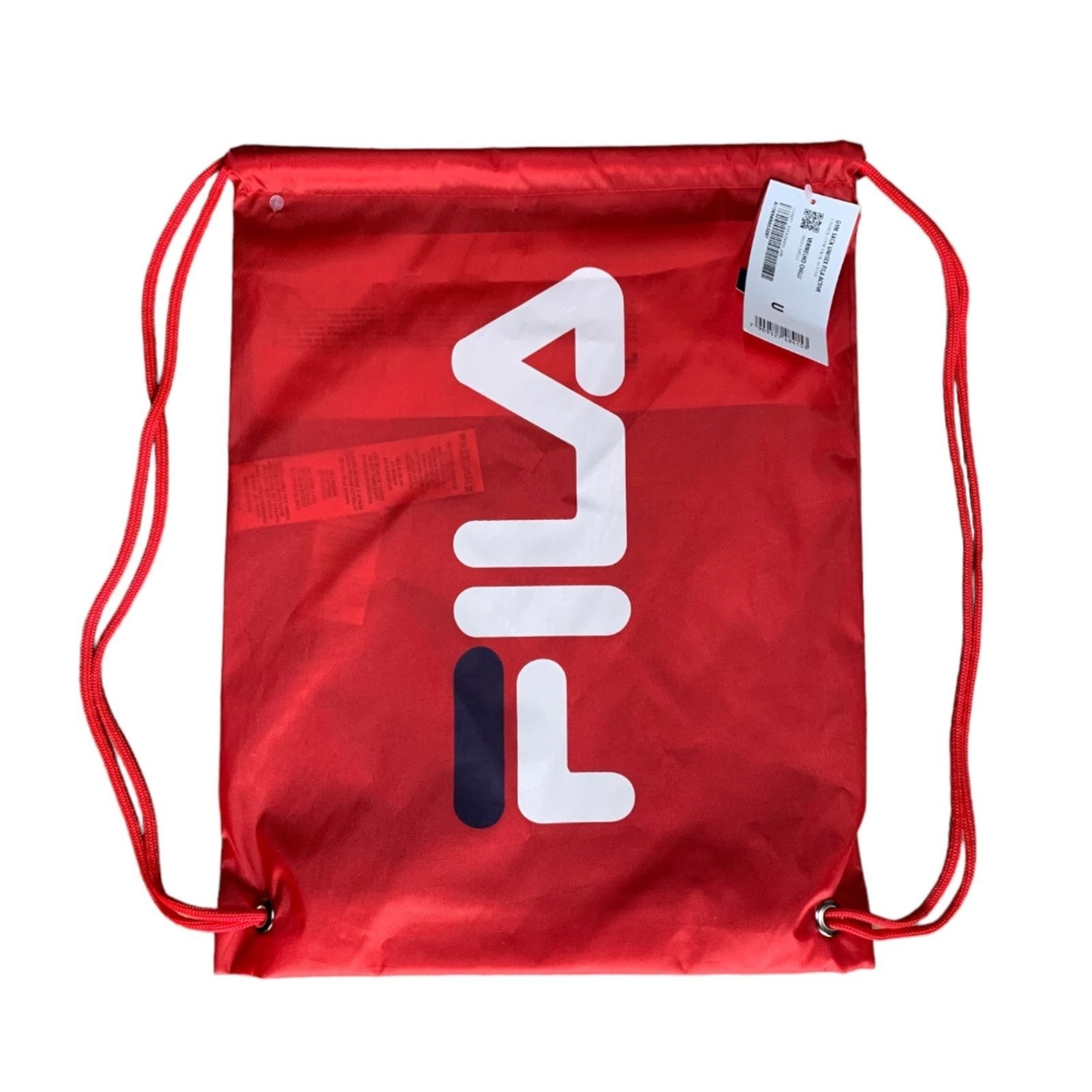 Vista 2 Bolsa Fila Gym Sack Active Vermelha Fila vermelho