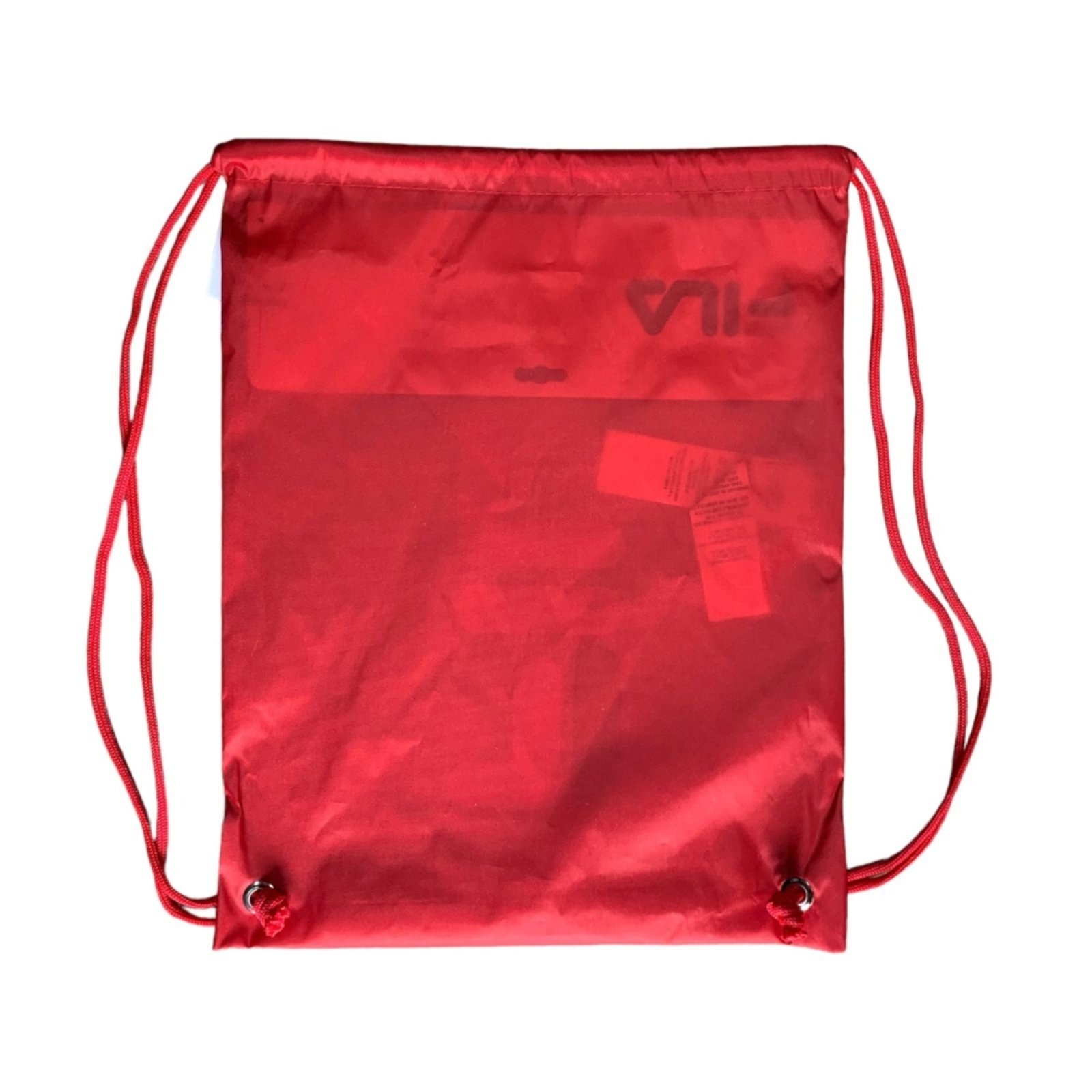Vista 3 Bolsa Fila Gym Sack Active Vermelha Fila vermelho