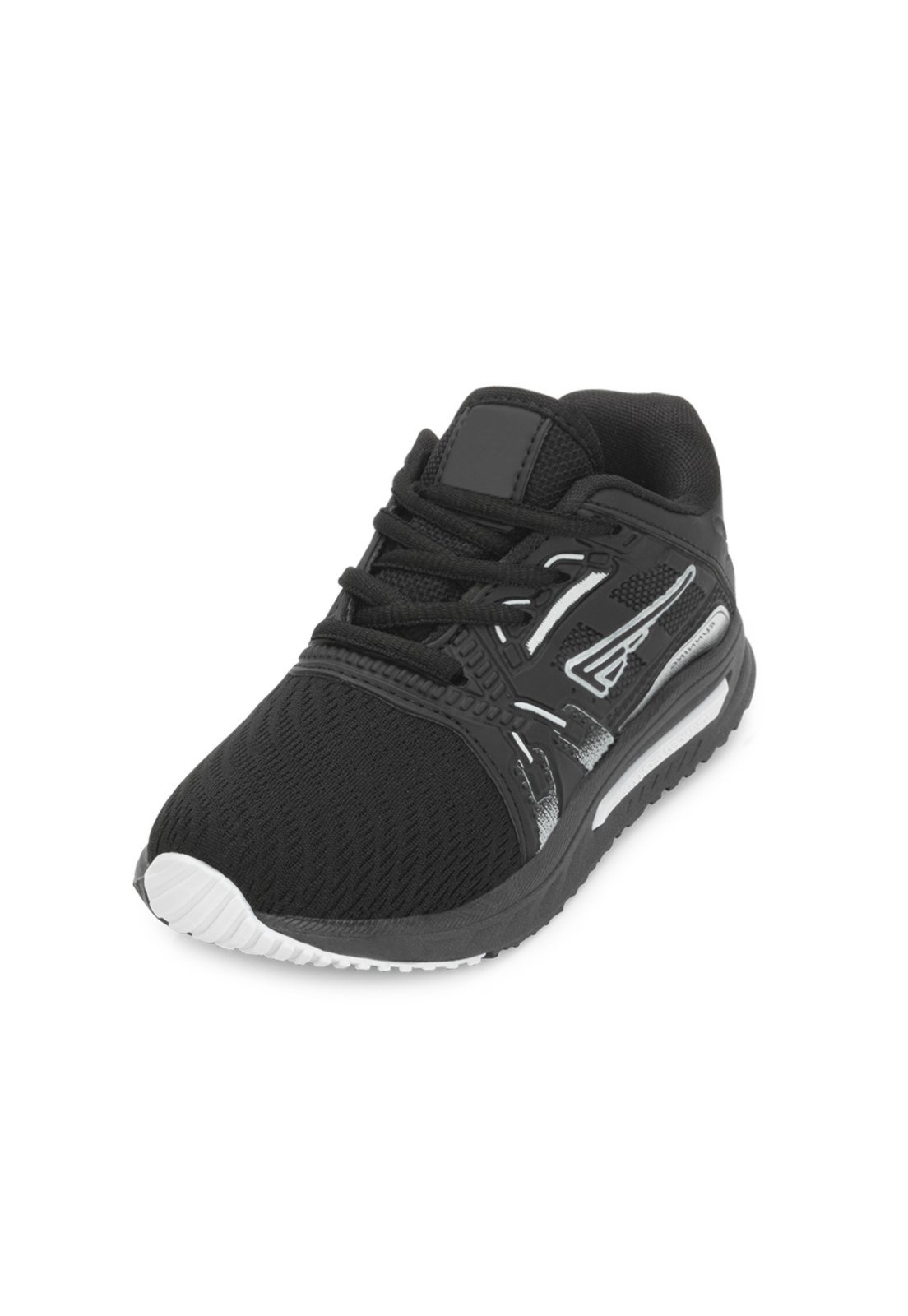 Infantil - Tênis Casual King ZK25-102RX Preto-Branco
