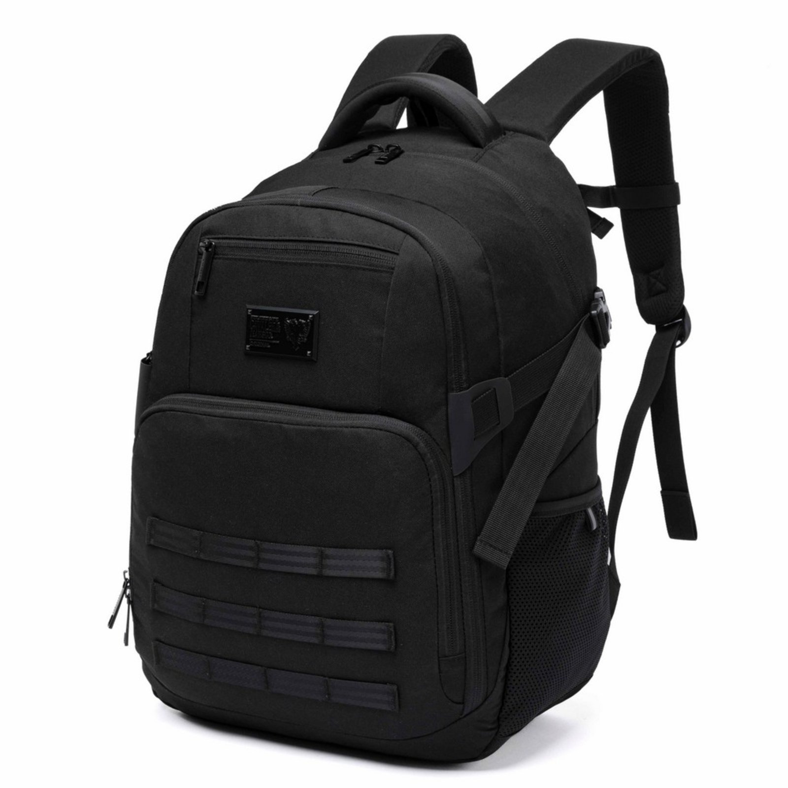 Vista 3 Mochila Costas Cavalera Masculina Reforçada Trabalho Faculdade Cavalera preto