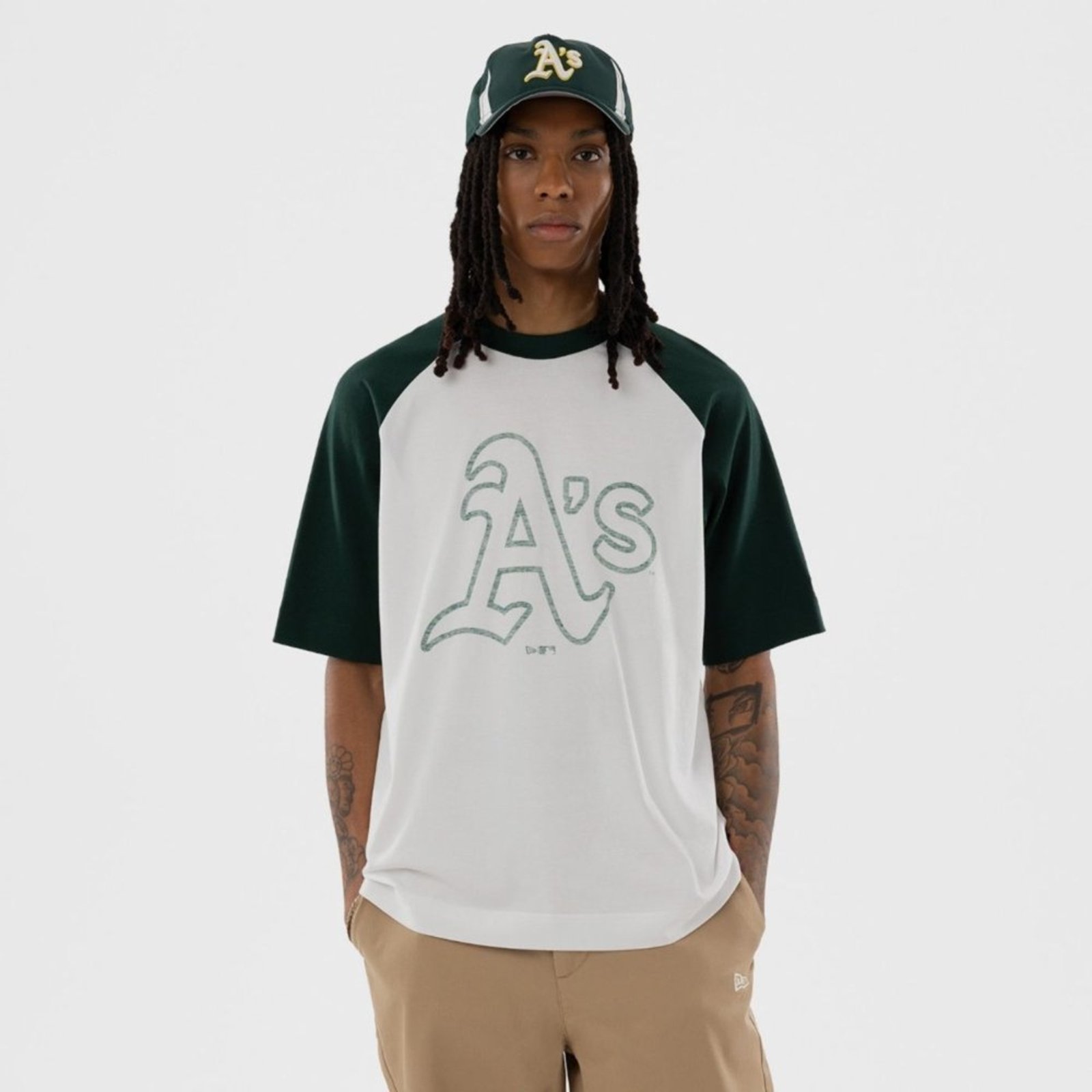 Camiseta New Era Regular Oakland Athetics MLB