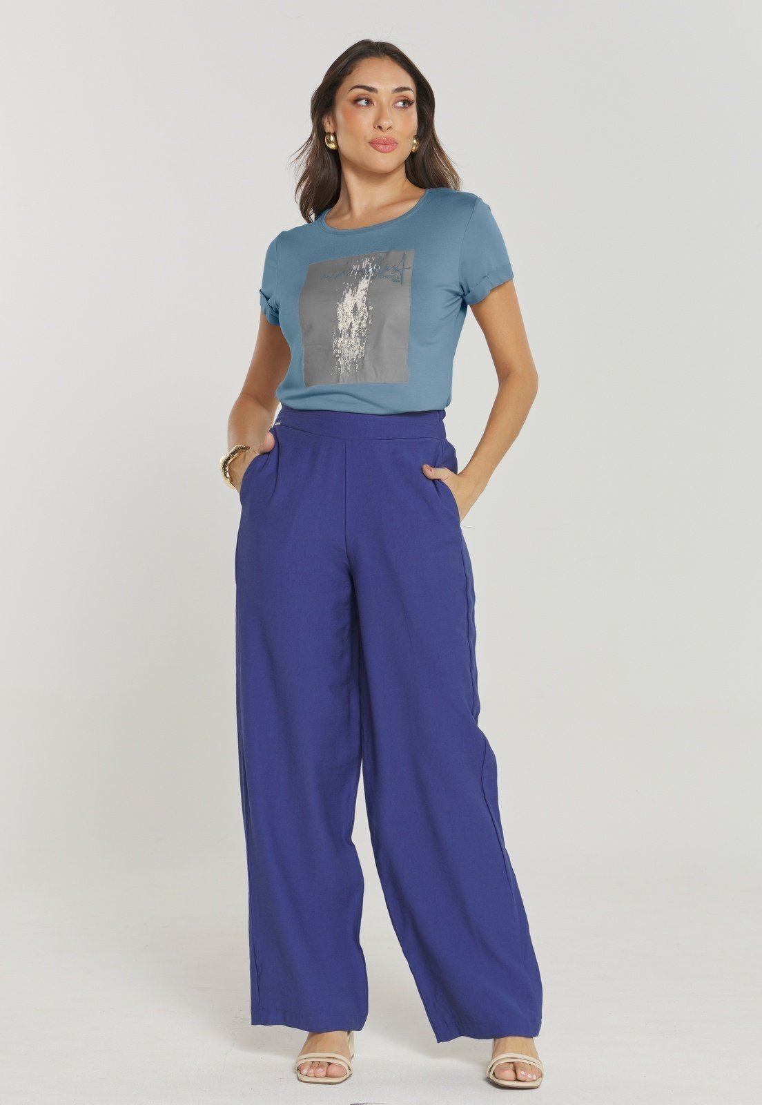 T-shirt Rudély Bloco Azul