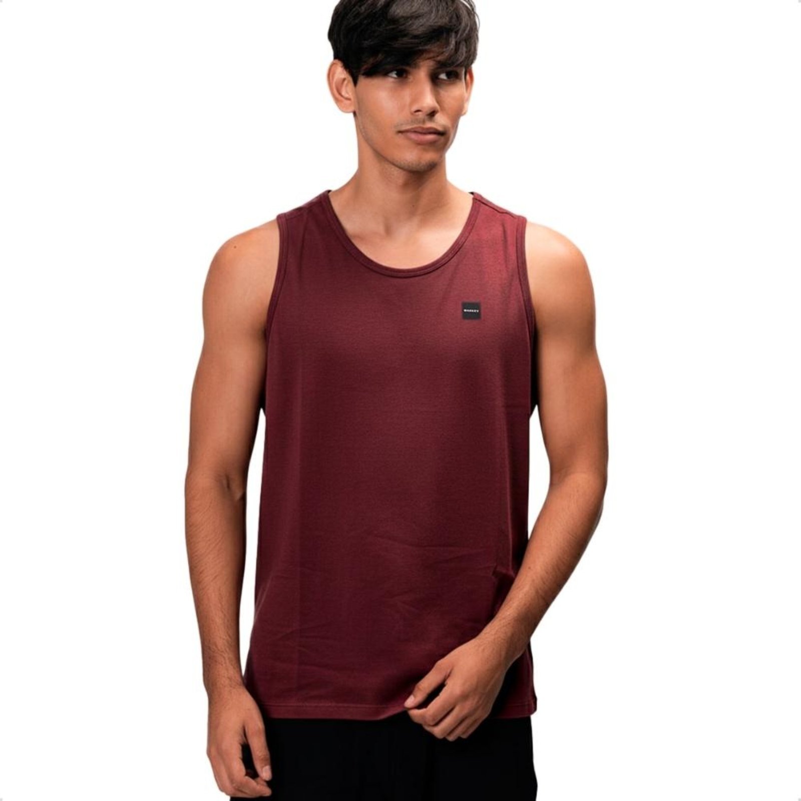 REGATA OAKLEY MASCULINA PATCH TANK Vinho
