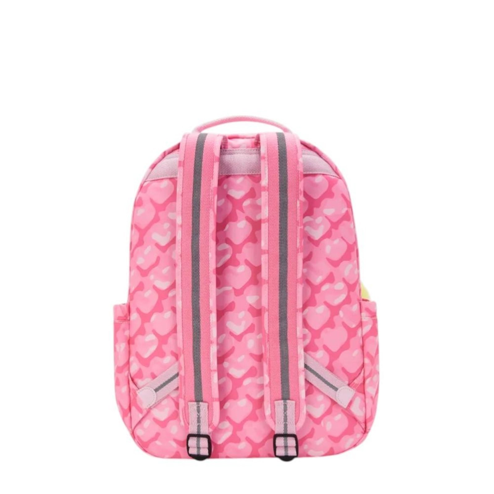 Vista 3 Mochila Kipling Seoul Estampado Adorable Hearts rosa Kipling rosa