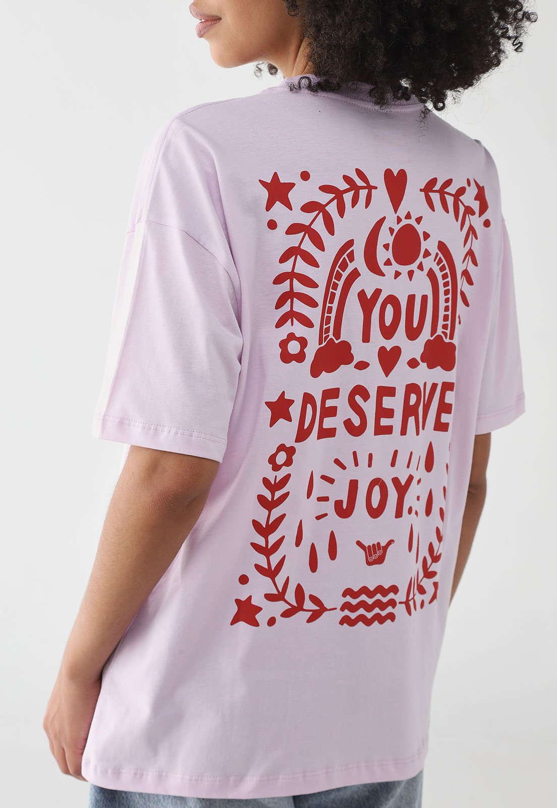 Camiseta Feminina Hang Loose Silk MC Deserve Rosa