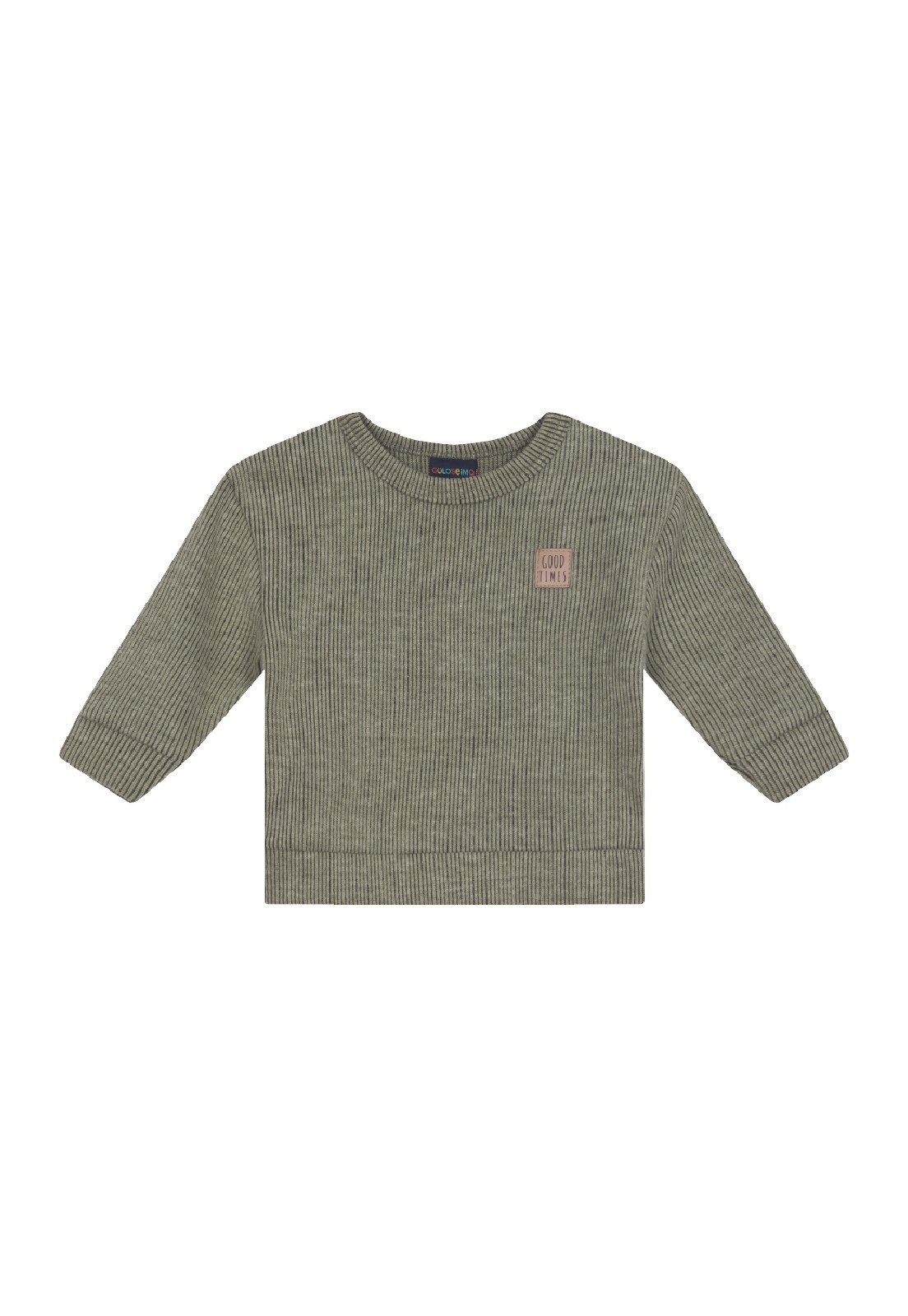 Infantil - Blusão Menino em Malha Tricot Guloseima Verde