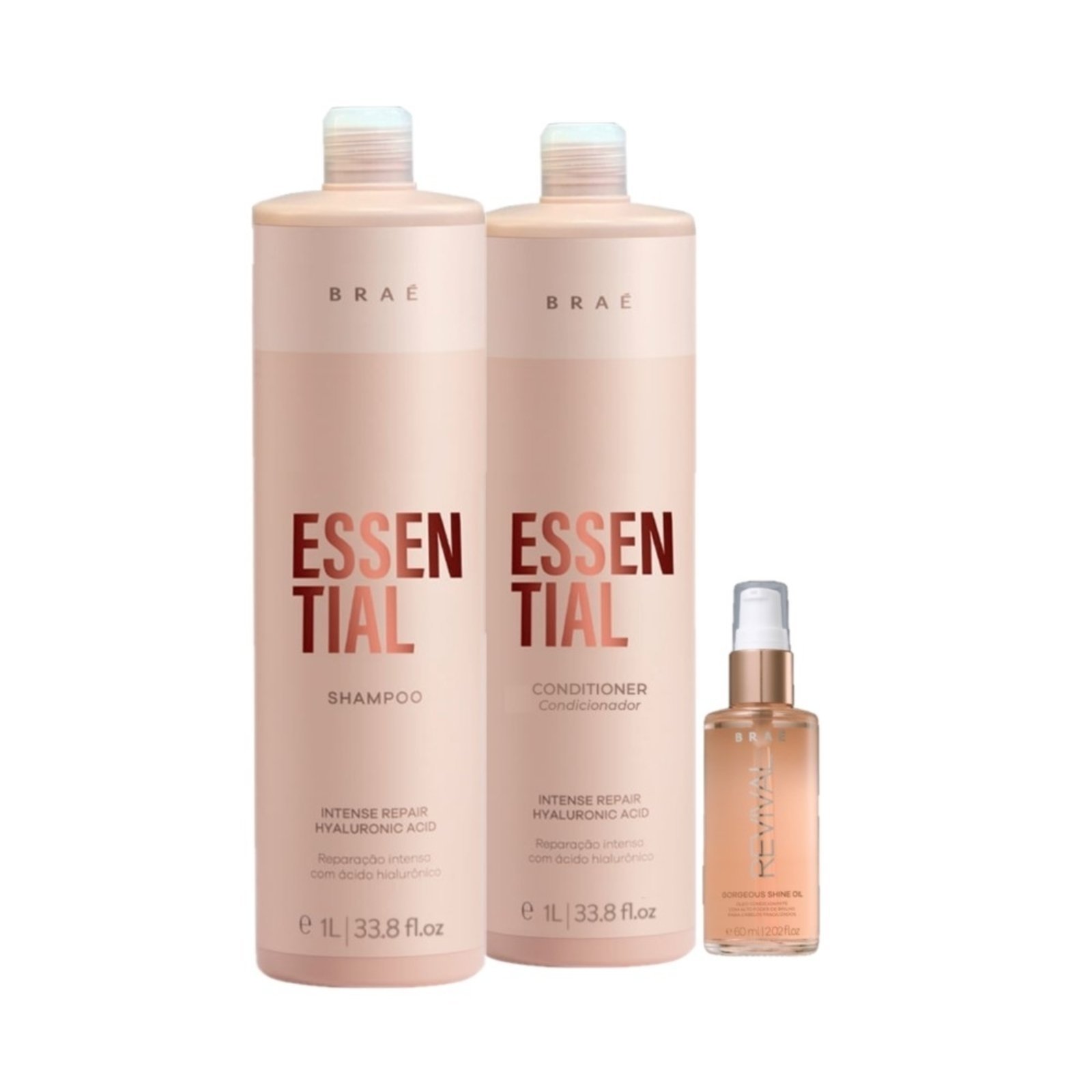 Kit Braé Essential Revival Grande (3 produtos)
