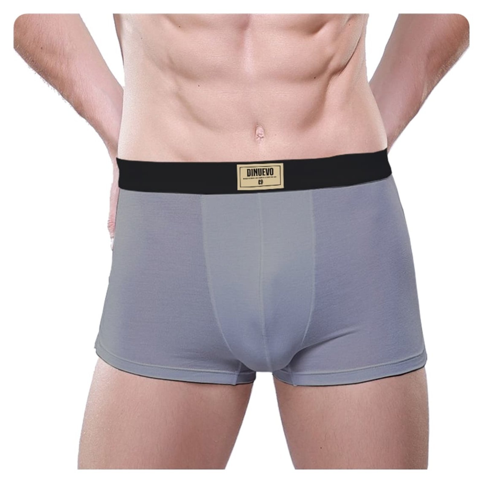 Vista 2 Cueca Boxer Di Nuevo 100% Algodão Premium azul marinho Di Nuevo azul marinho