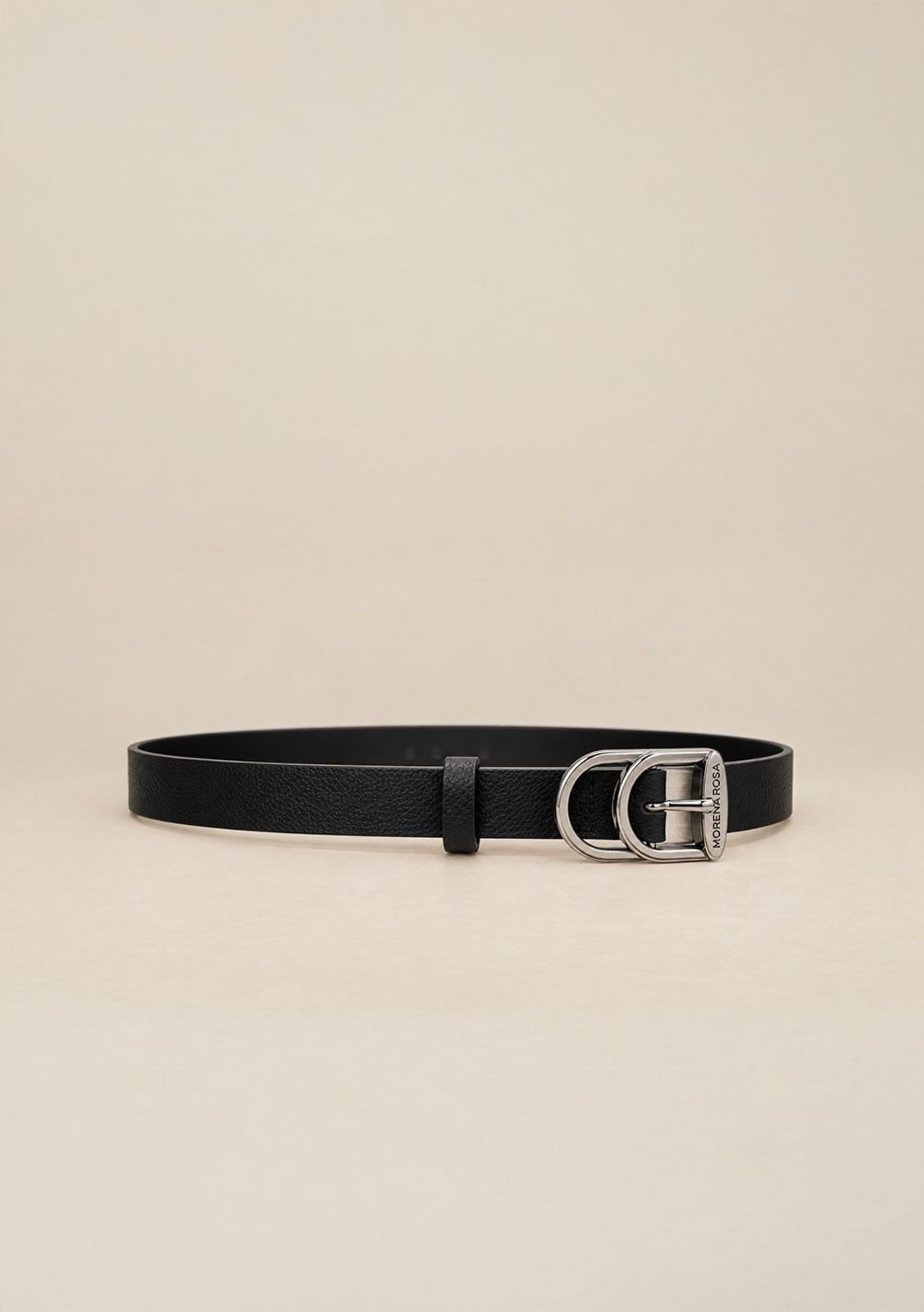 Cinto Morena Rosa Cintura Quadril Skinny Fivela Personalizada - Preto