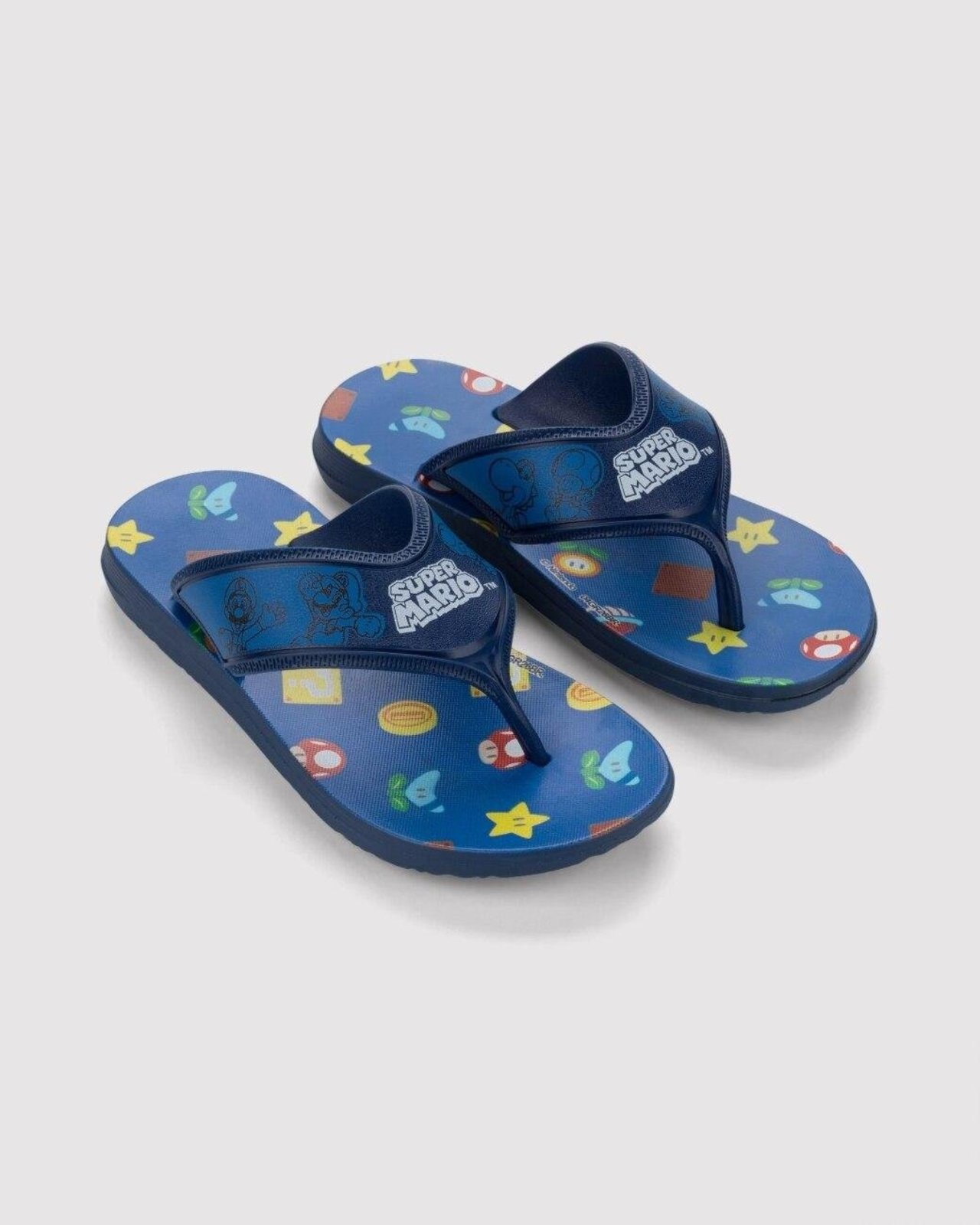 Infantil - Chinelo Grendene Super Mario Up Preto