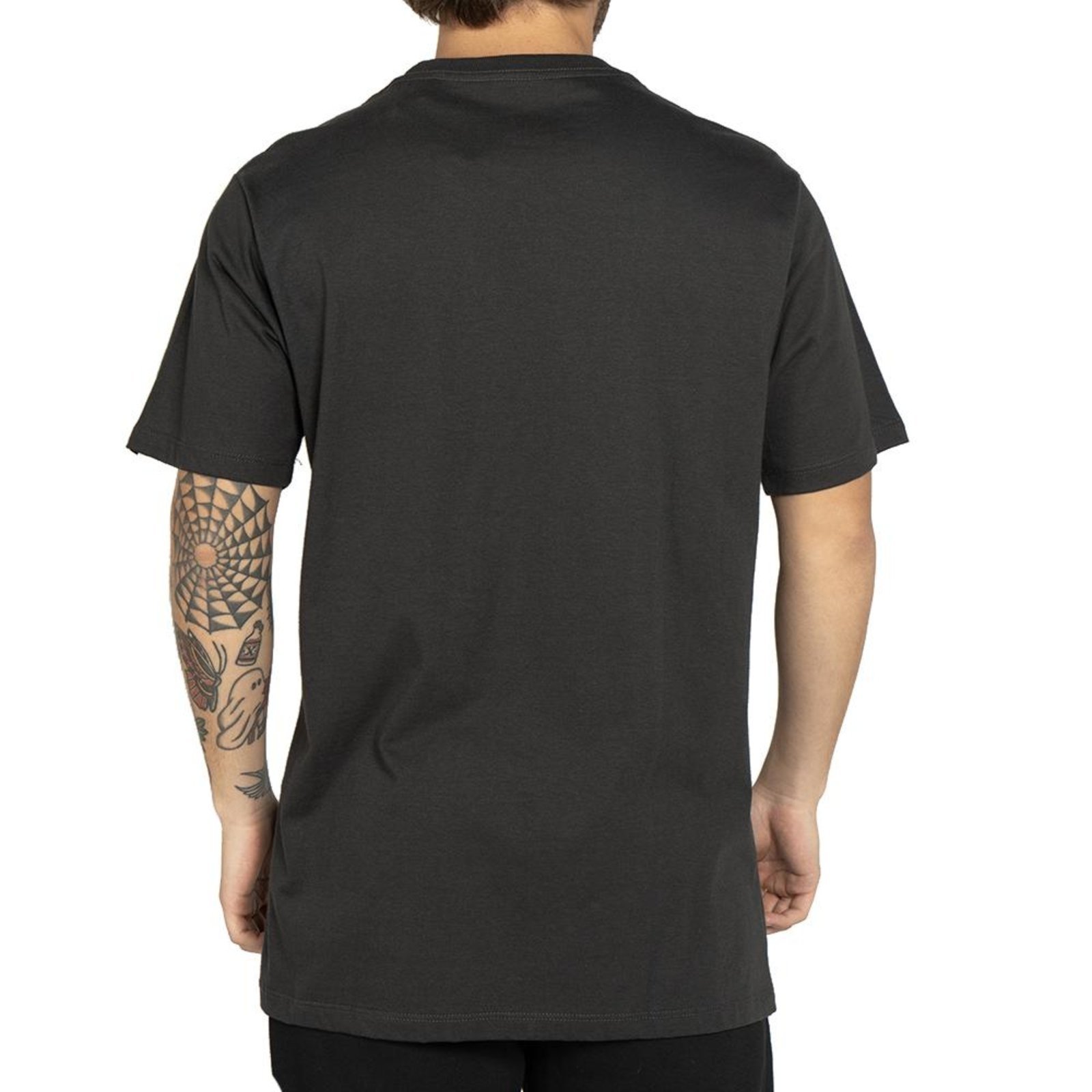 Camiseta Quiksilver Checker WT25 Masculina Cinza Escuro