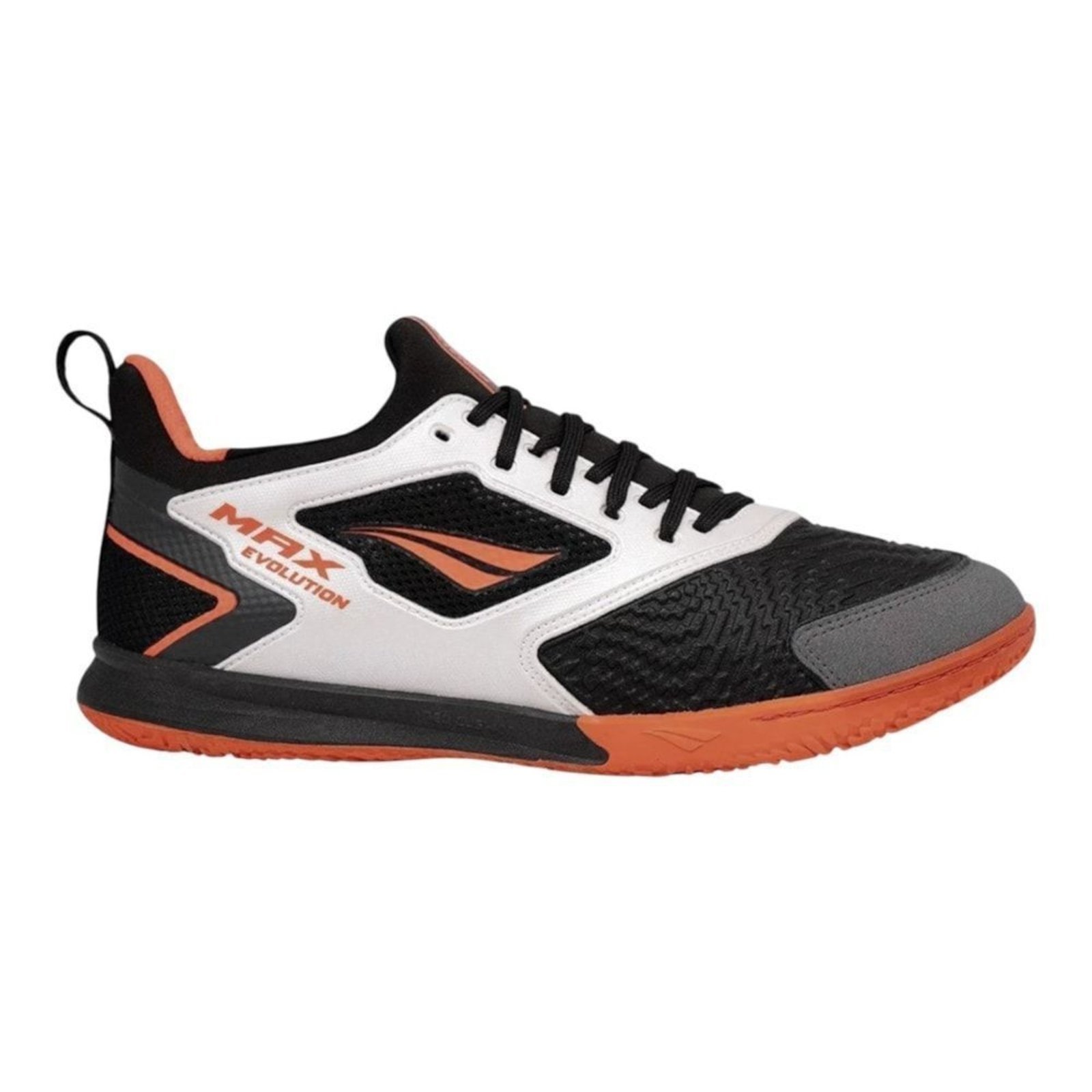 Chuteira Futsal Penalty Max Evolution Locker Y-1 - Preto - penalty
