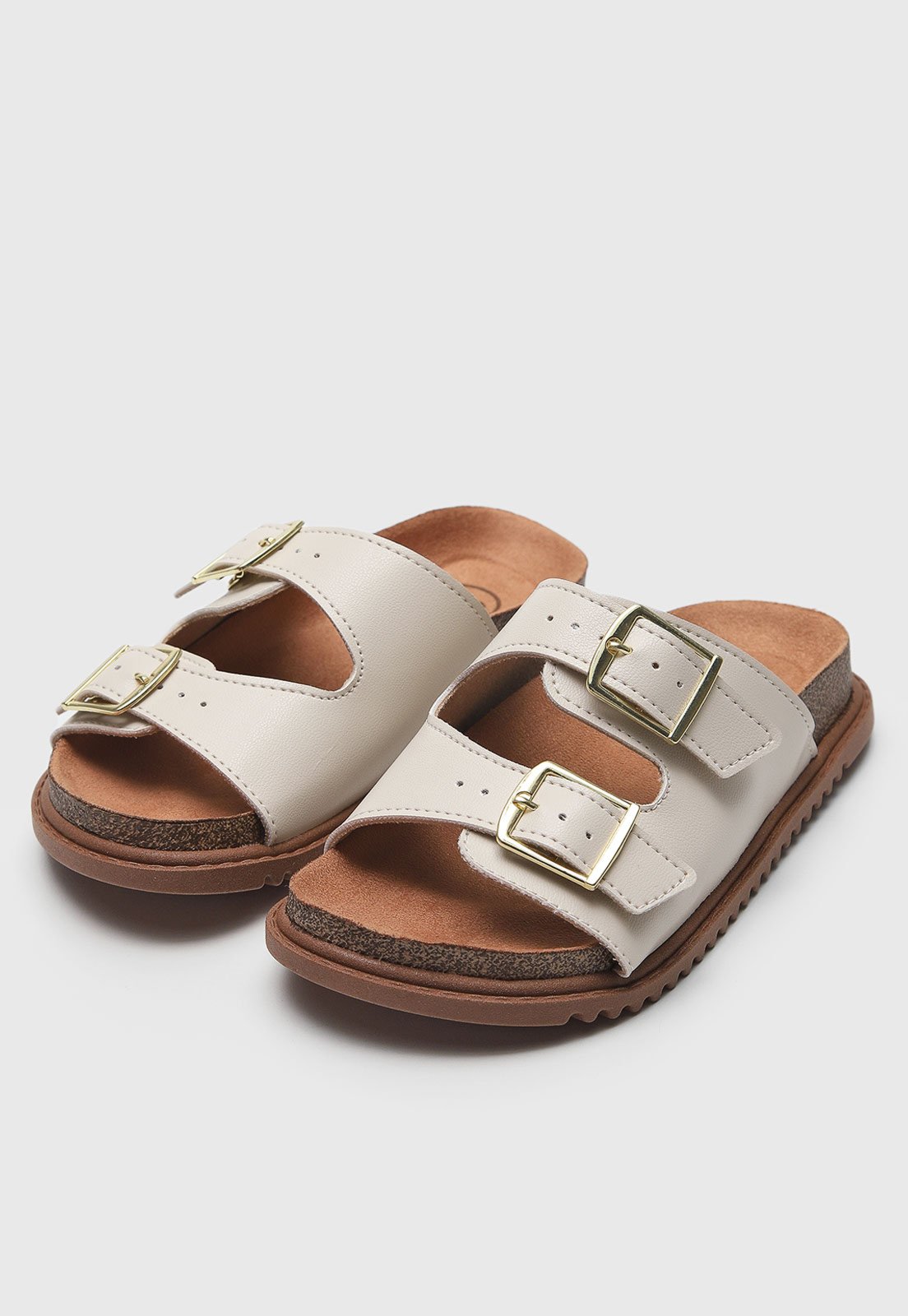 Infantil - Rasteira Molekinha Birken Off-White