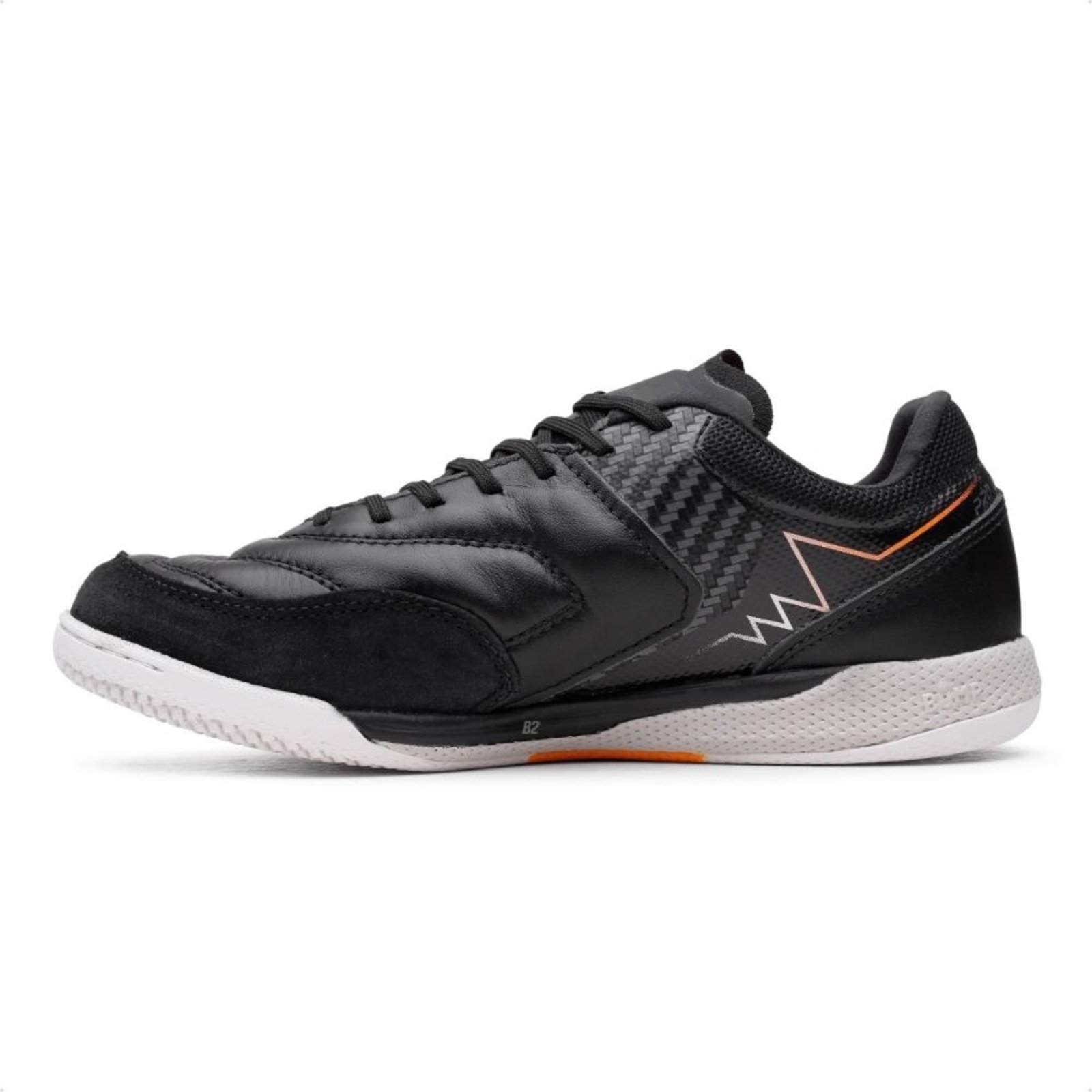 Vista 3 Chuteira Futsal Umbro Adamant Master Class Pro Bump Masculina branco Umbro branco