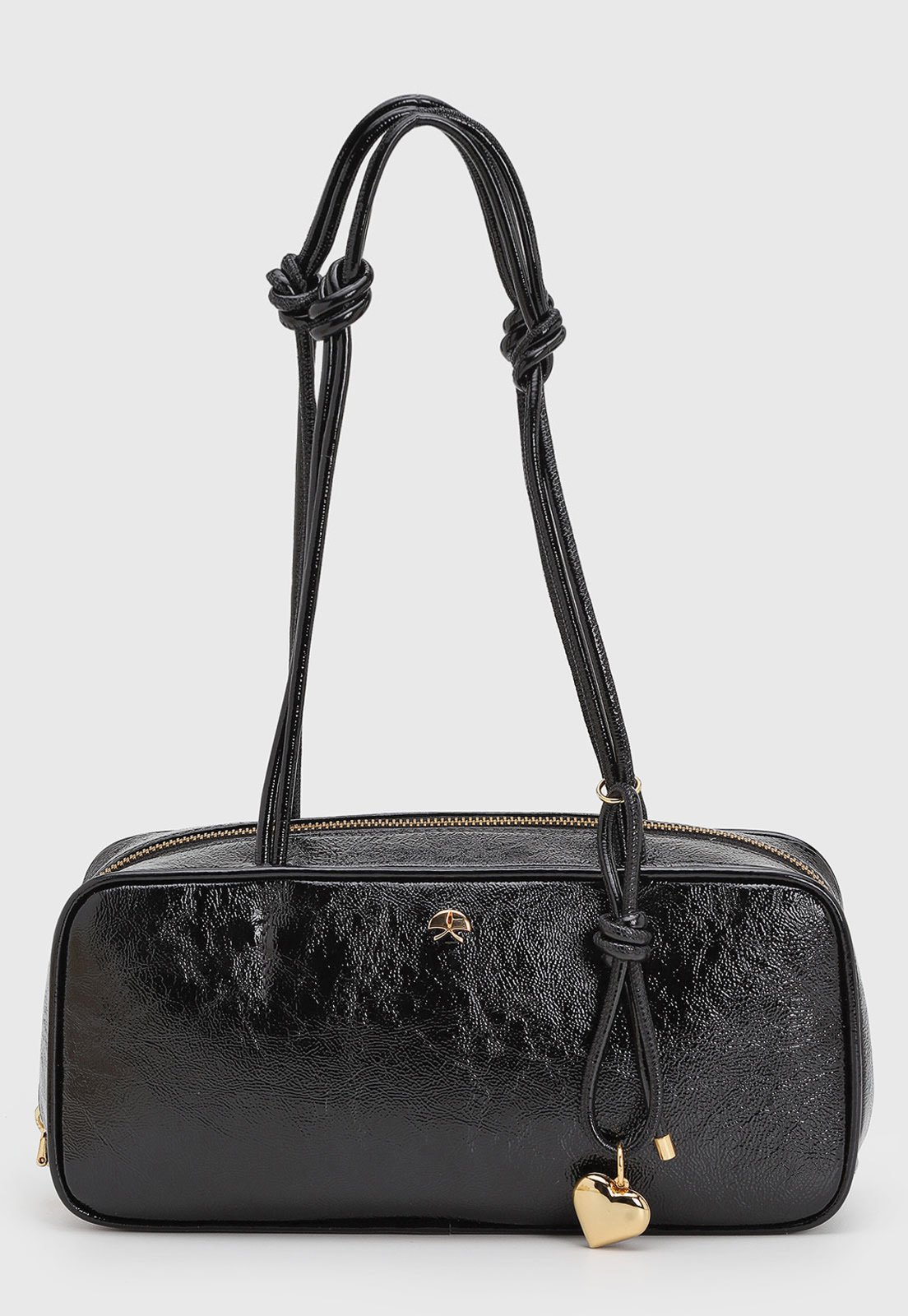 Vista 2 Bolsa Feminina Luiza Barcelos Média Preta preto preto