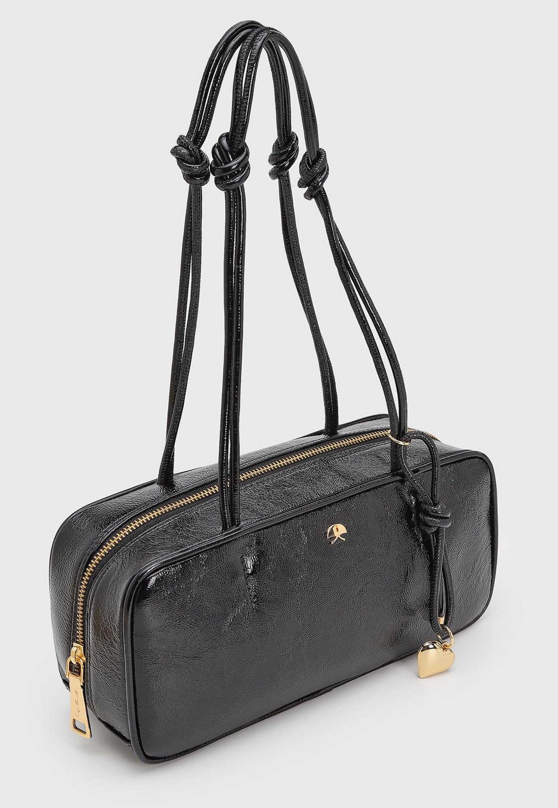 Vista 3 Bolsa Feminina Luiza Barcelos Média Preta preto preto