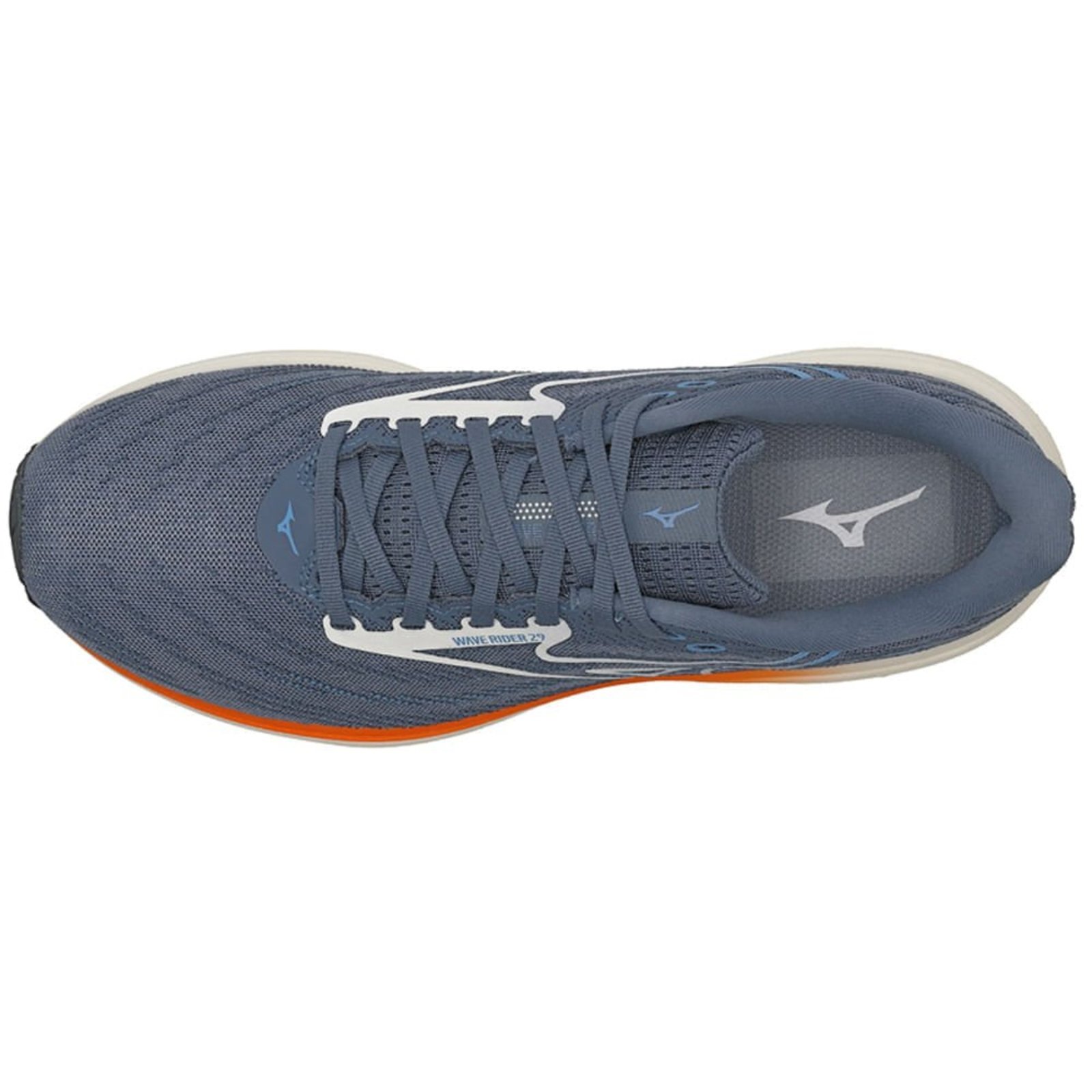 Vista 3 Tênis de Corrida Mizuno Wave Rider 29 Masculino cinza Mizuno cinza