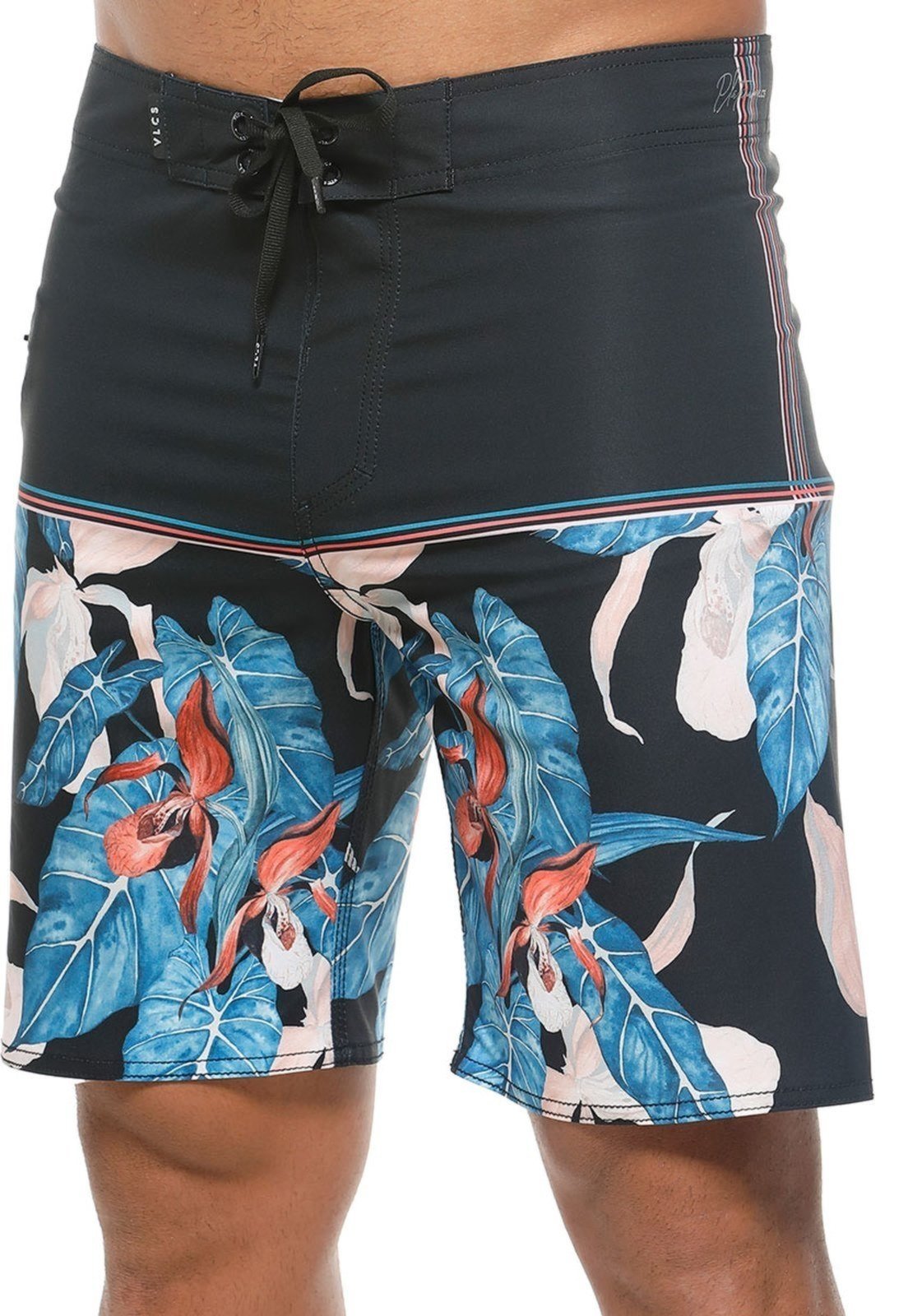 Bermuda Água Masculina Boardshorts Elastano VLCS