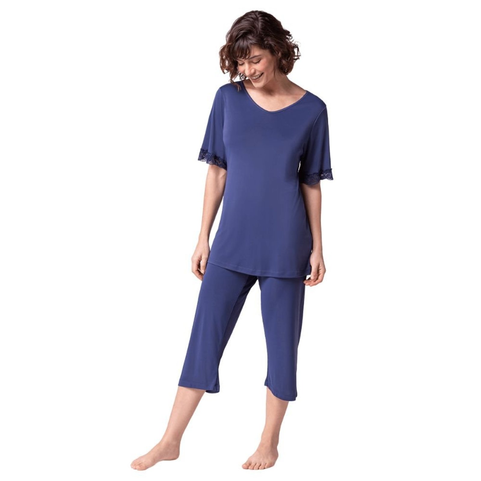Pijama Capri Adulto Feminino Lupo 24297-001
