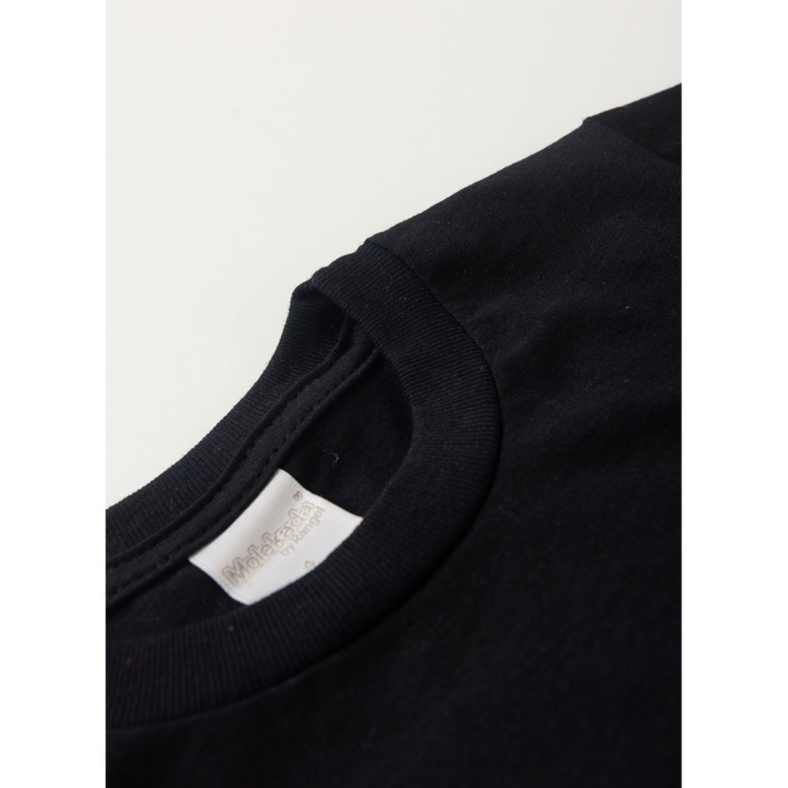 Vista 3 Infantil - Camiseta Inverno Menino Manga Longa em Meia Malha Molekada preto Molekada preto
