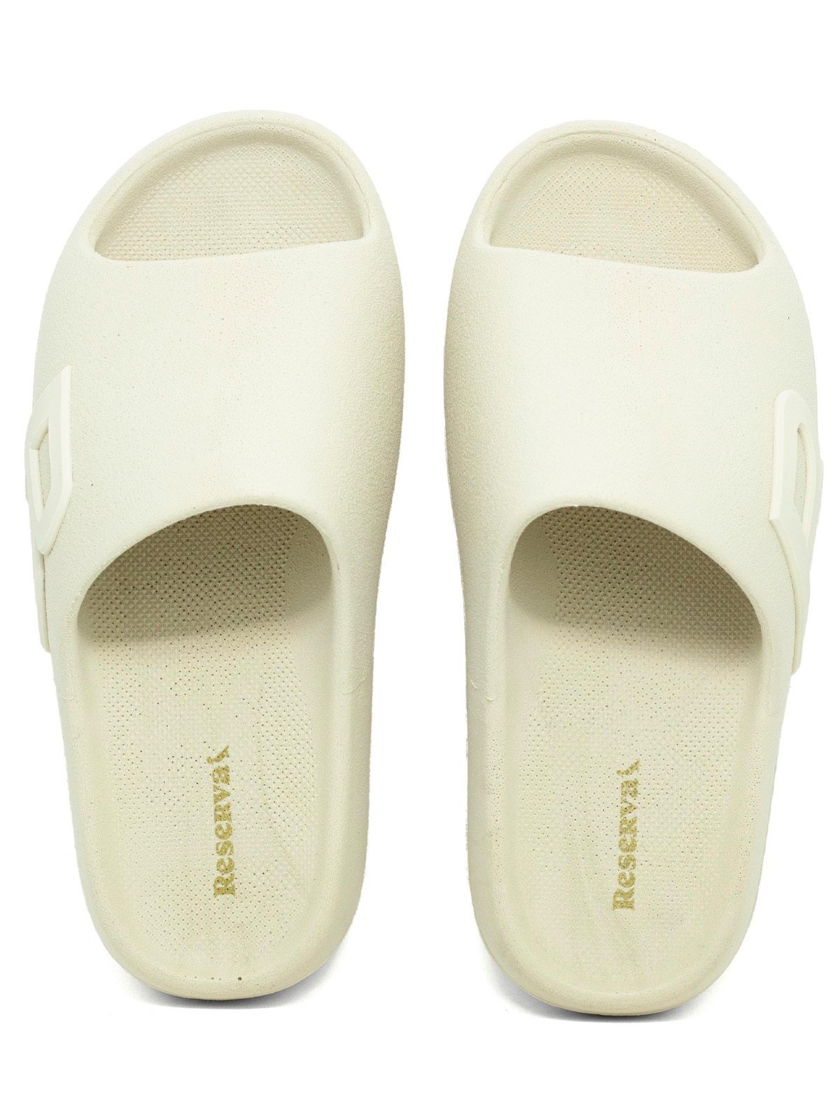 Sandália Masculina Reserva Go Slide Type R Casual RSV Confortável Branco Off White