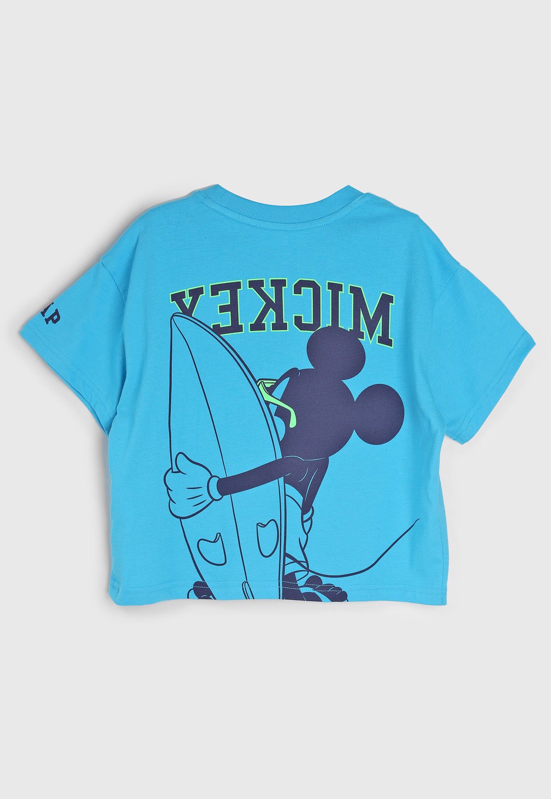 Vista 3 Camiseta Manga Curta GAP Mickey Mouse azul GAP azul