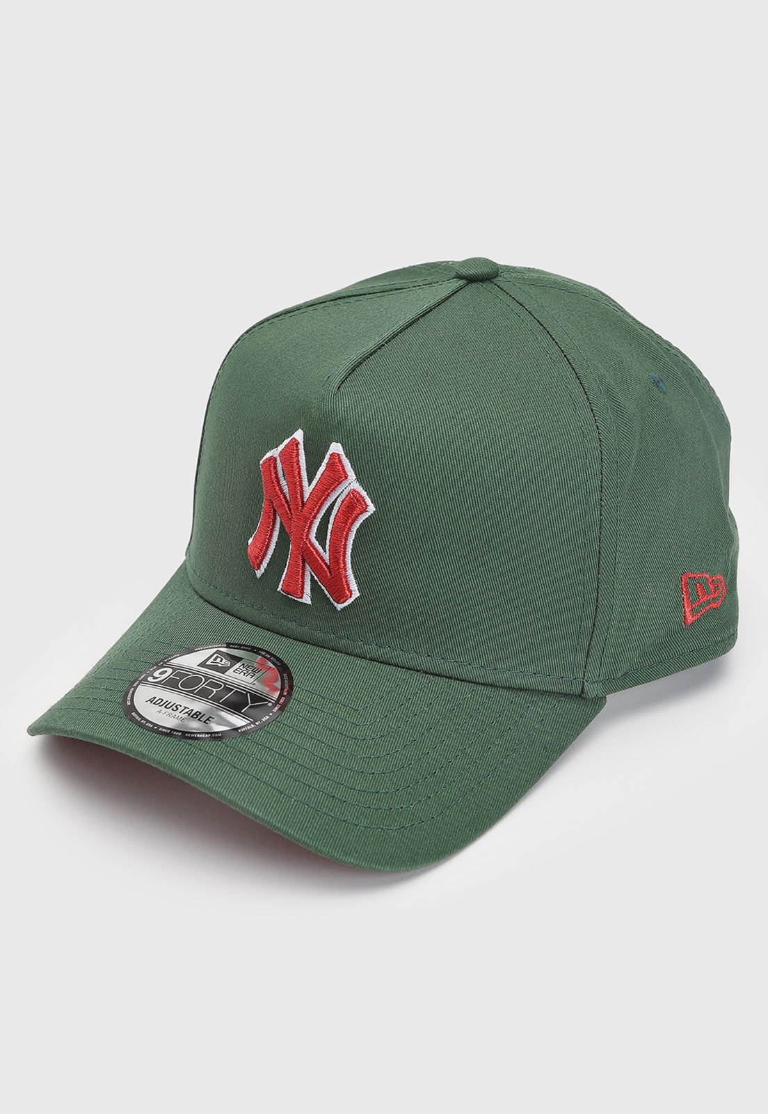 Vista 3 Boné New Era 940AF Yankees Cilantro Metalli new era verde