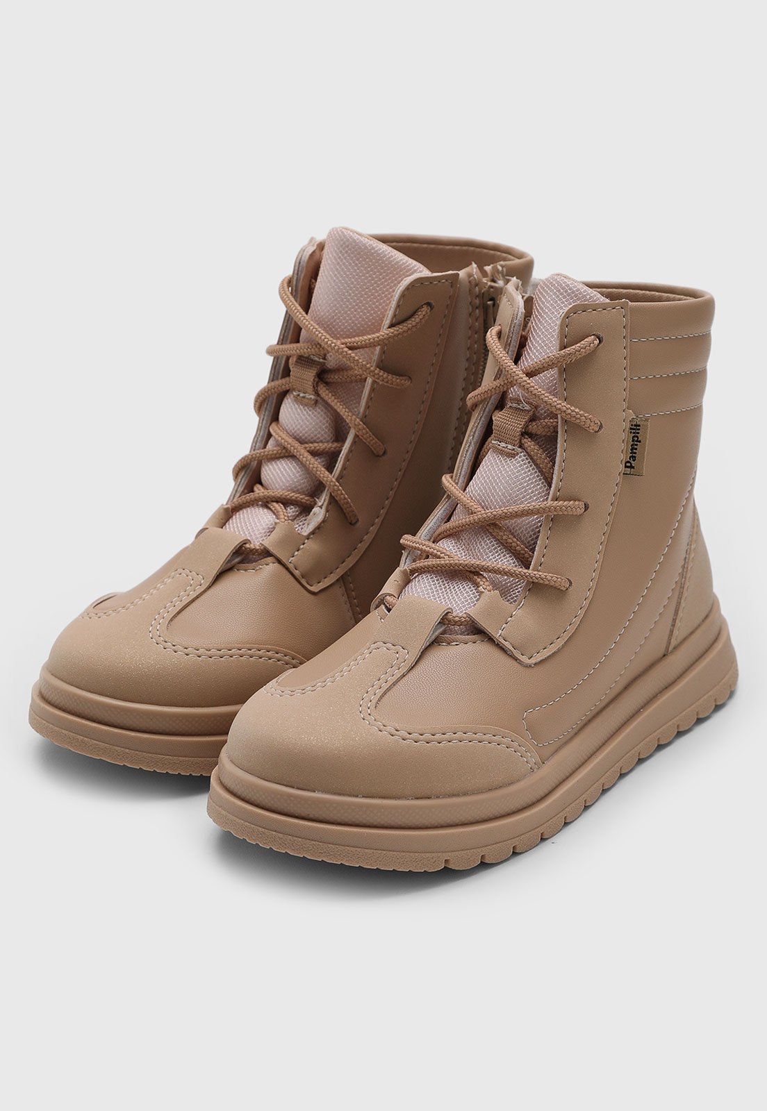 Infantil - Bota Pampili Flora Nude