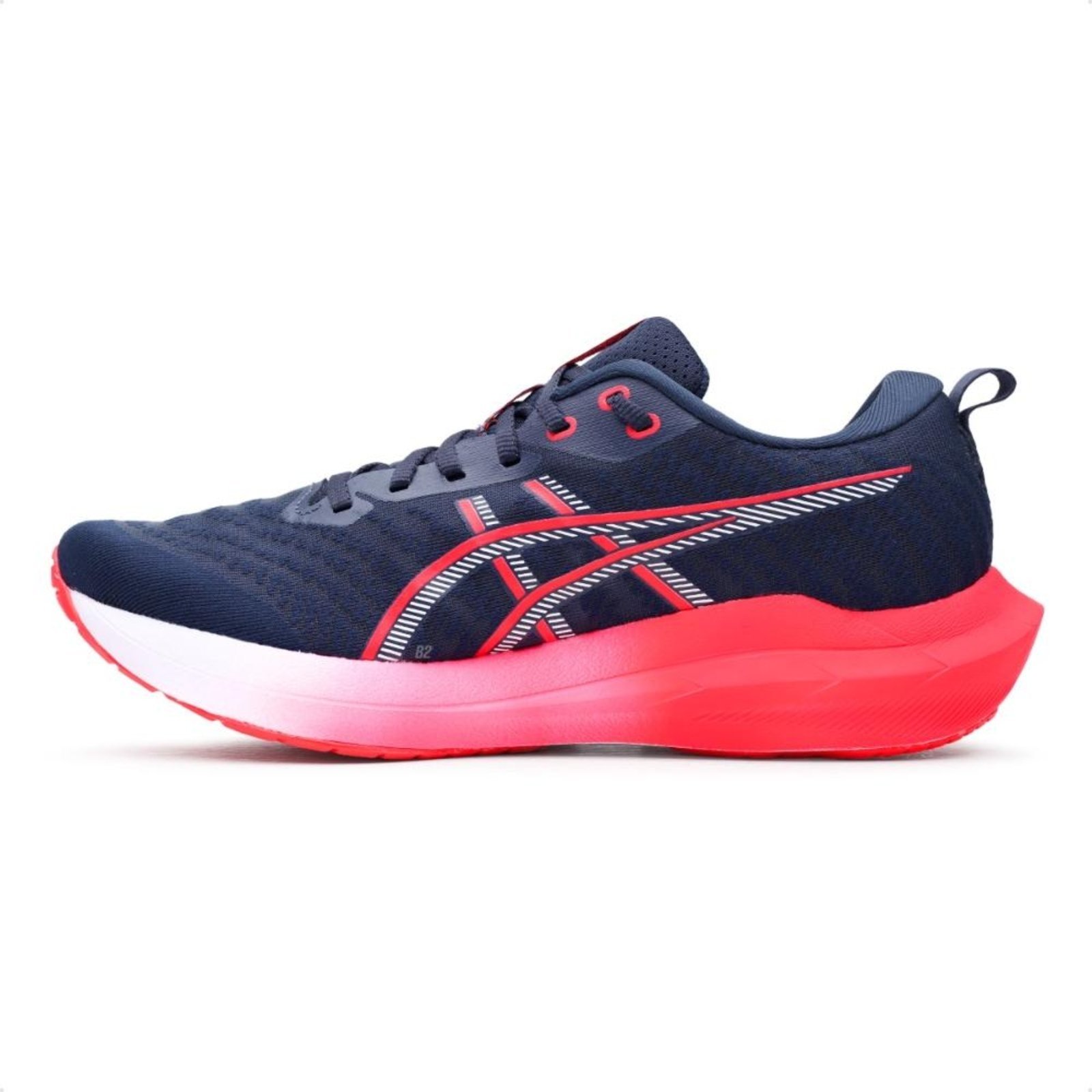 Vista 3 Tênis Asics Gel Shogun 8 Masculino azul marinho ASICS azul marinho