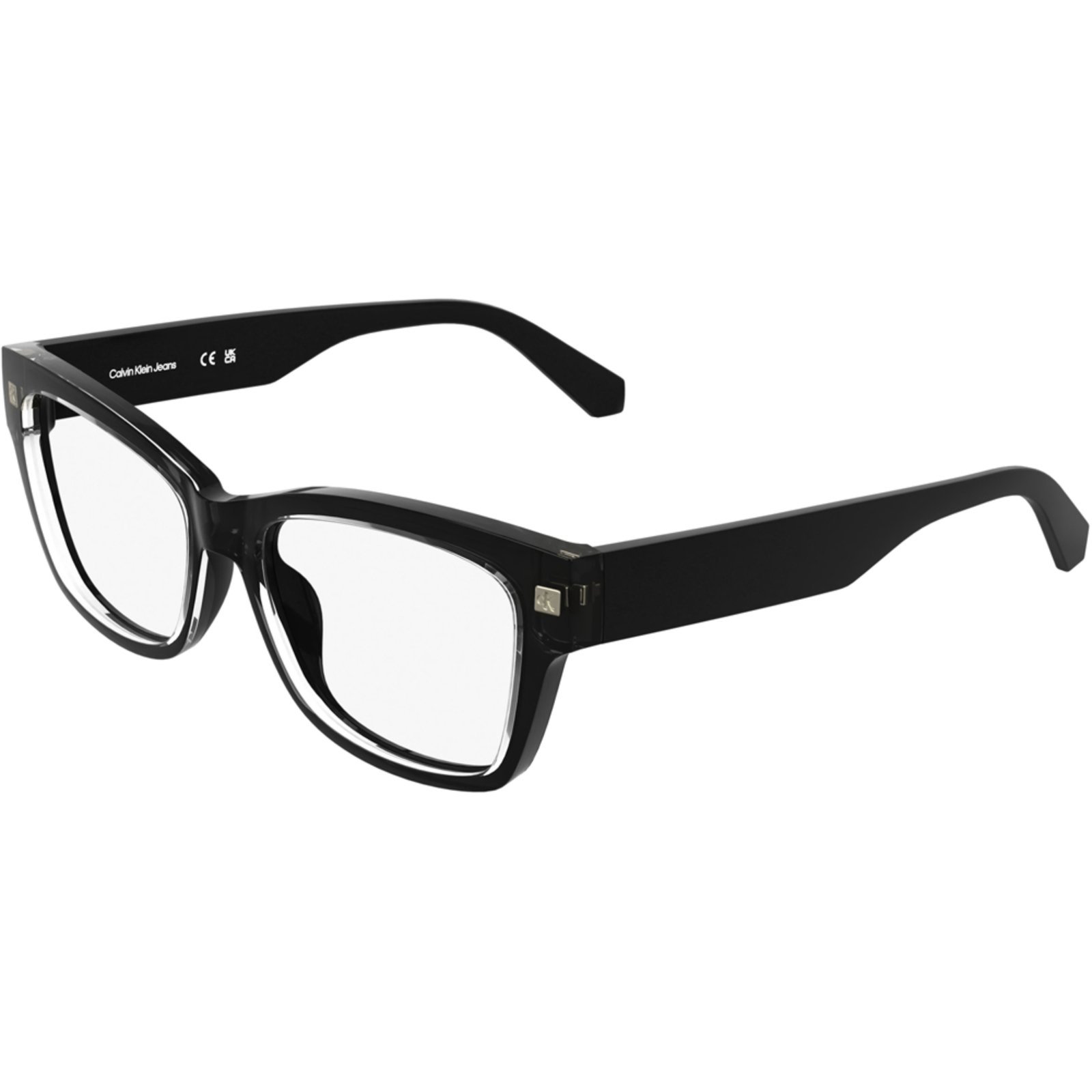 Armação Calvin Klein CKJ25628 001 Preto Feminino