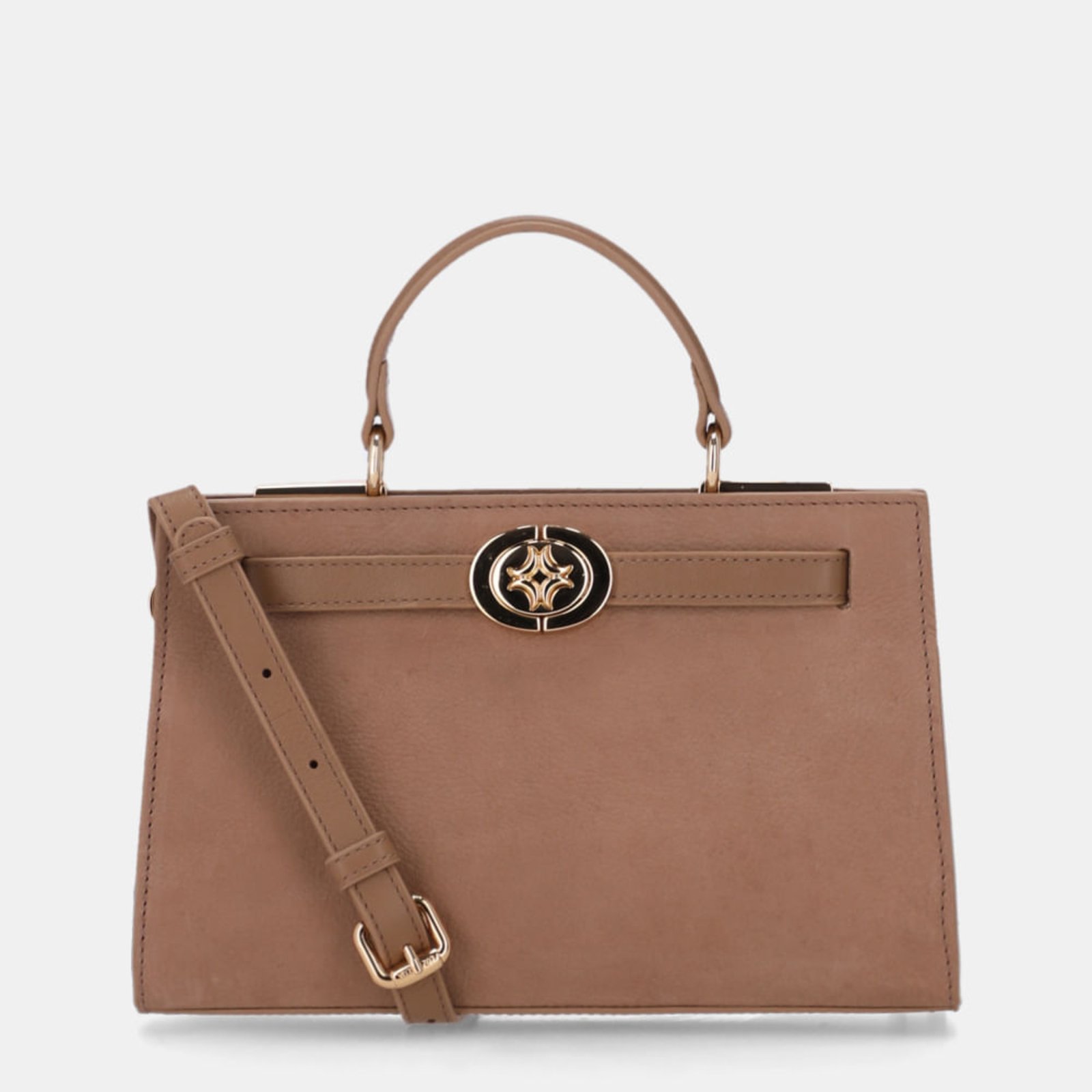 Bolsa Tote Pequena Bison Ginger - 2000827 Luz da Lua