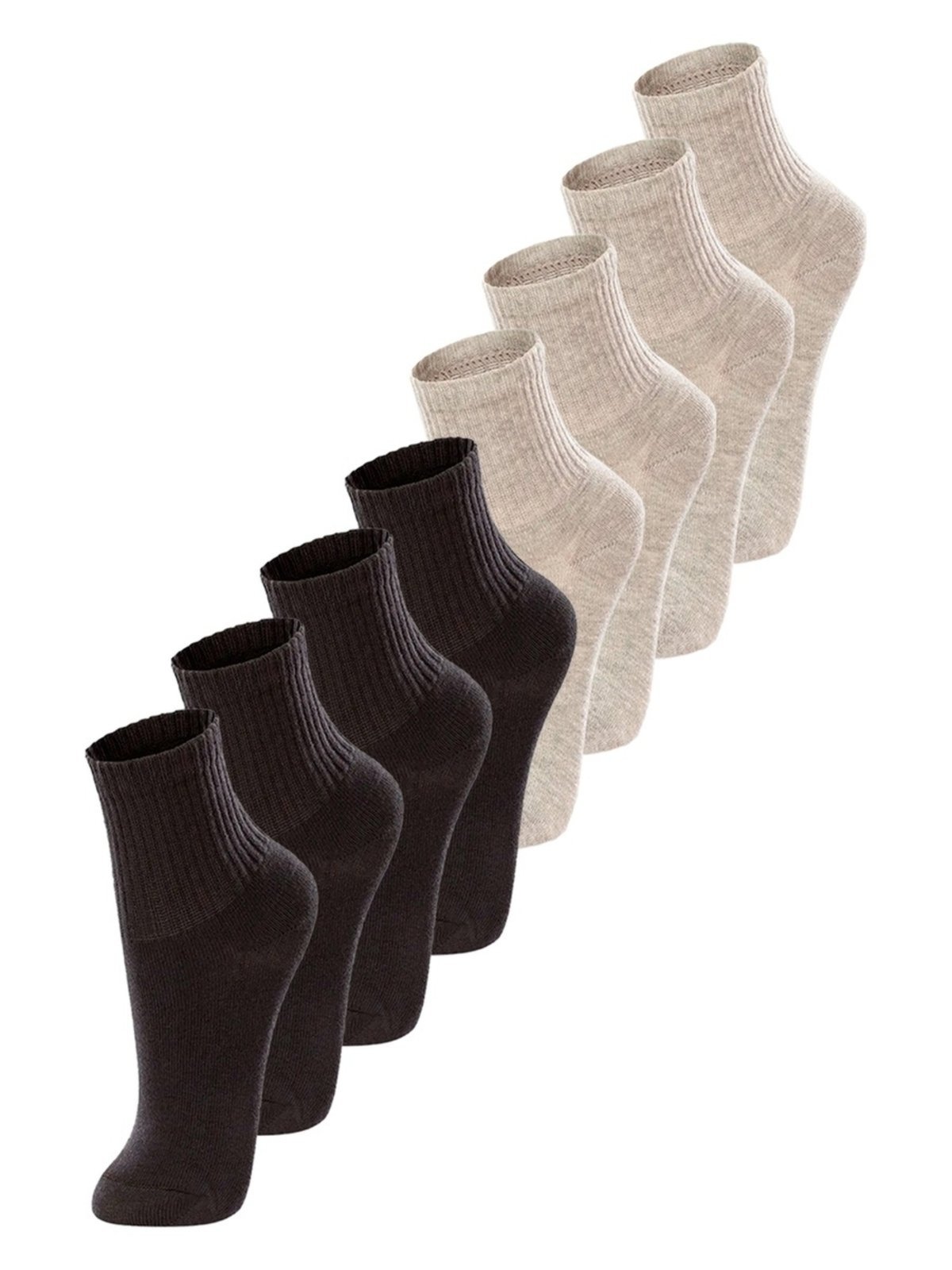 Kit com 8 Pares de Meias Infanti Cano Médio Lupo 2727-088
