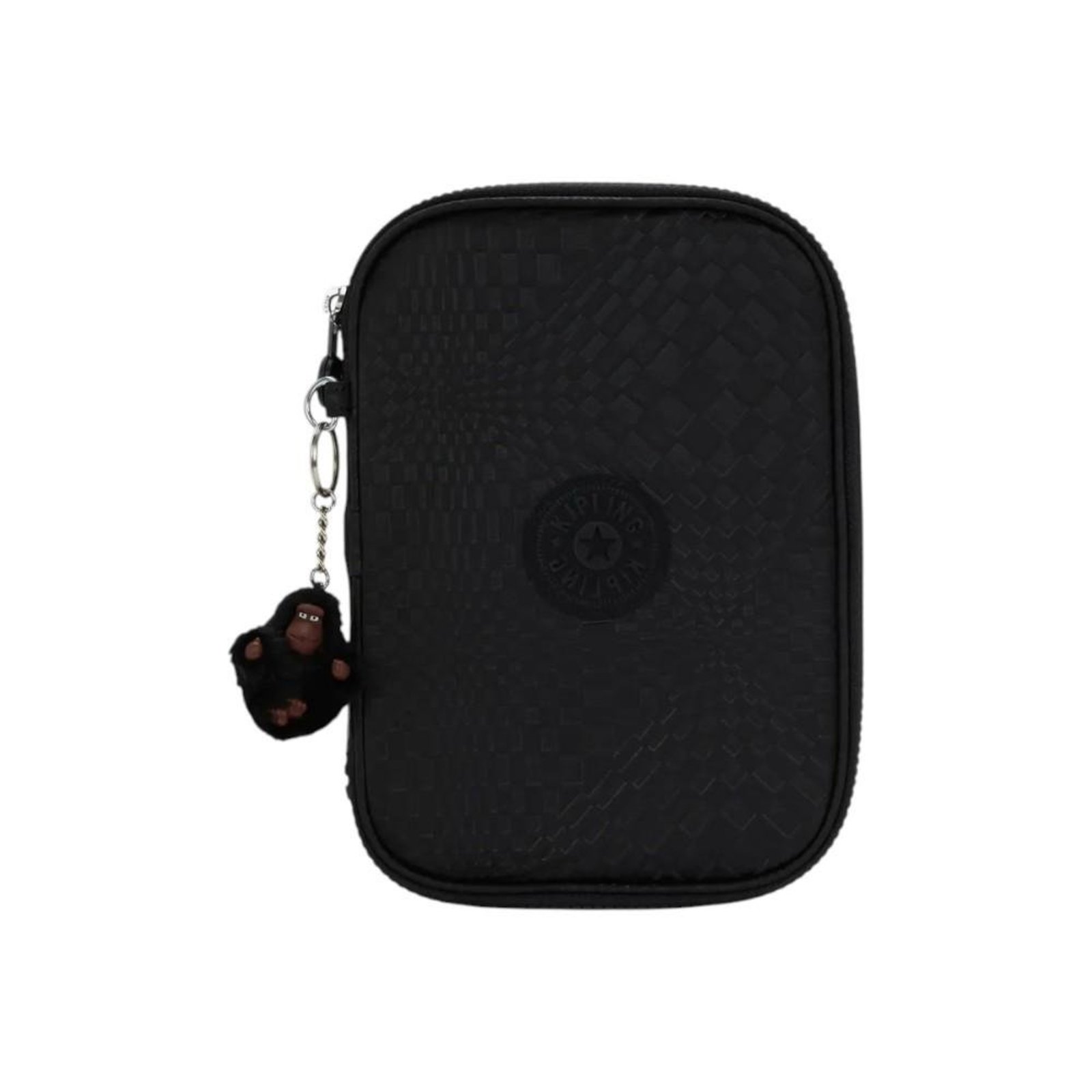 Estojo Kipling 100 Pens Unissex Dimensional Emb Preto
