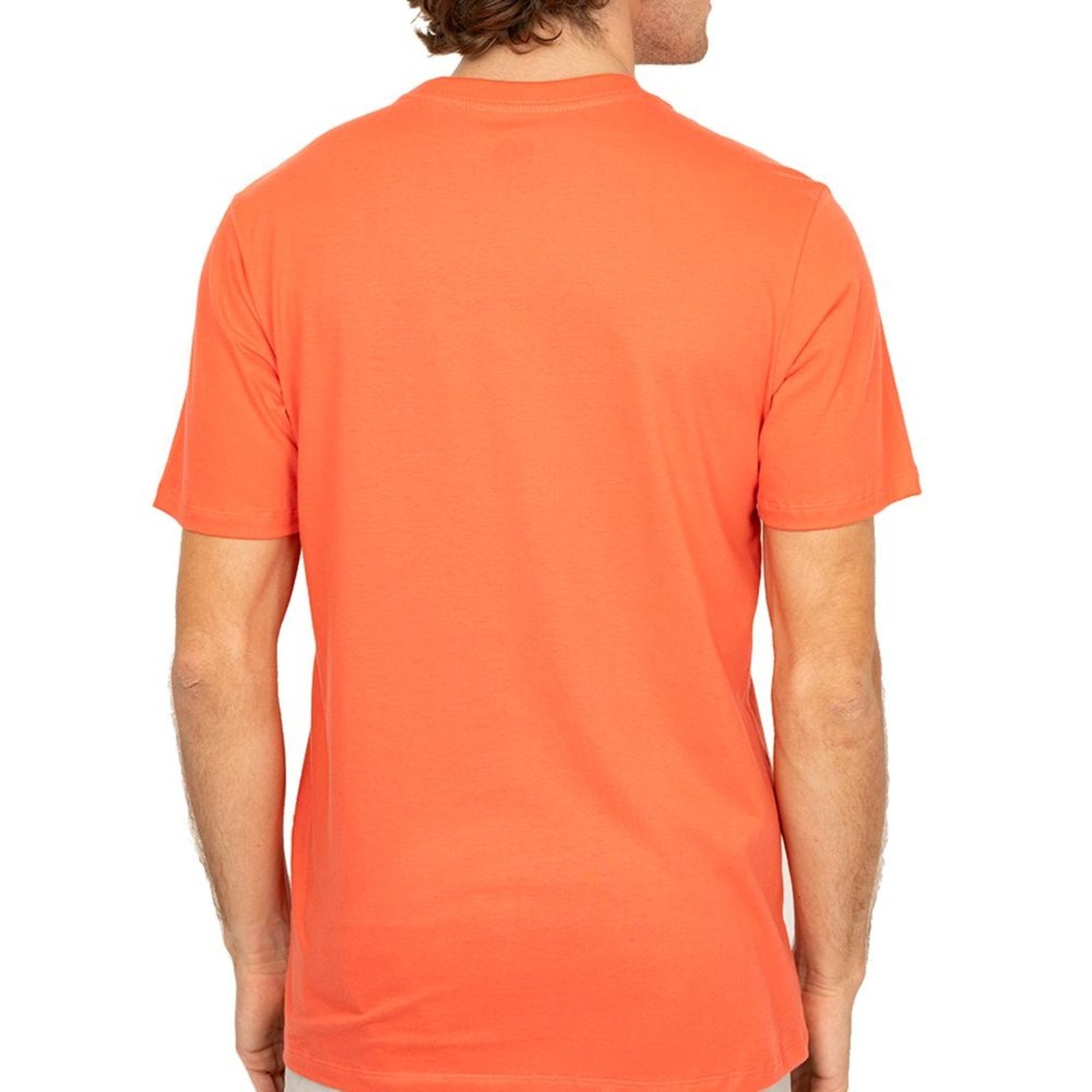 Camiseta Quiksilver Transfer Square SM26 Vermelho Claro