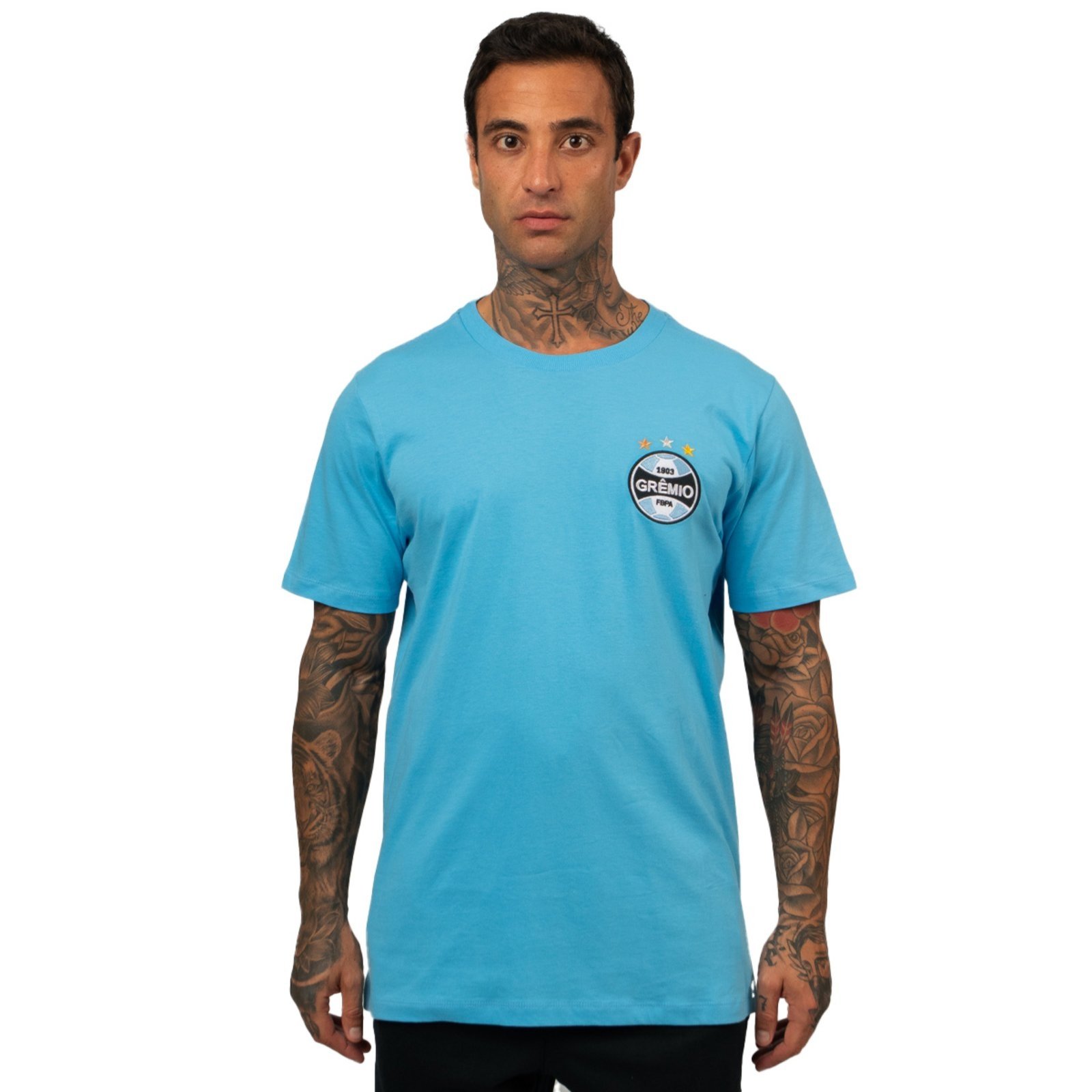Camiseta Grêmio Classica Masculino Surf Center Azul