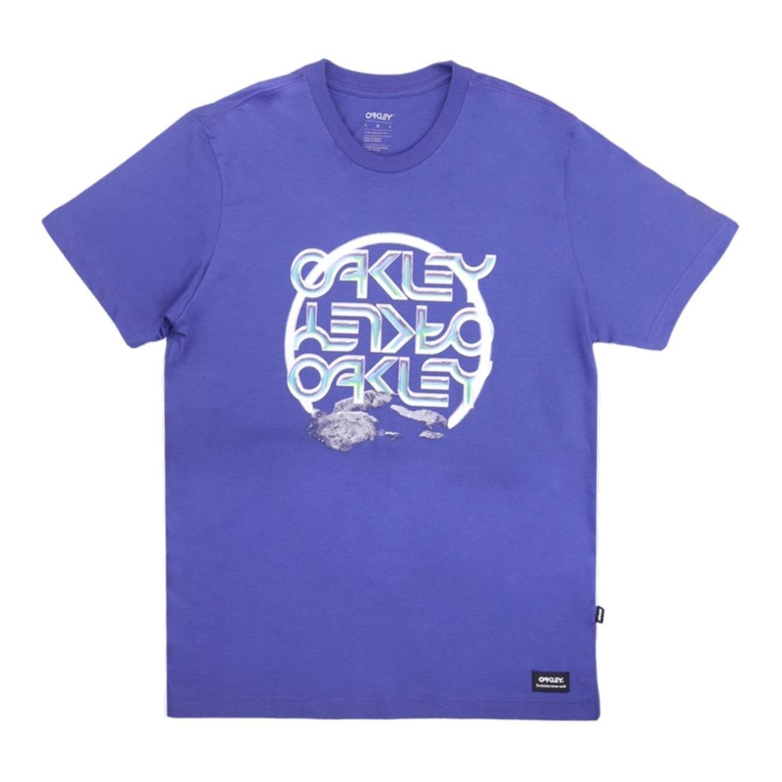 Camiseta Oakley Organic B1B Chromed Tee Roxo