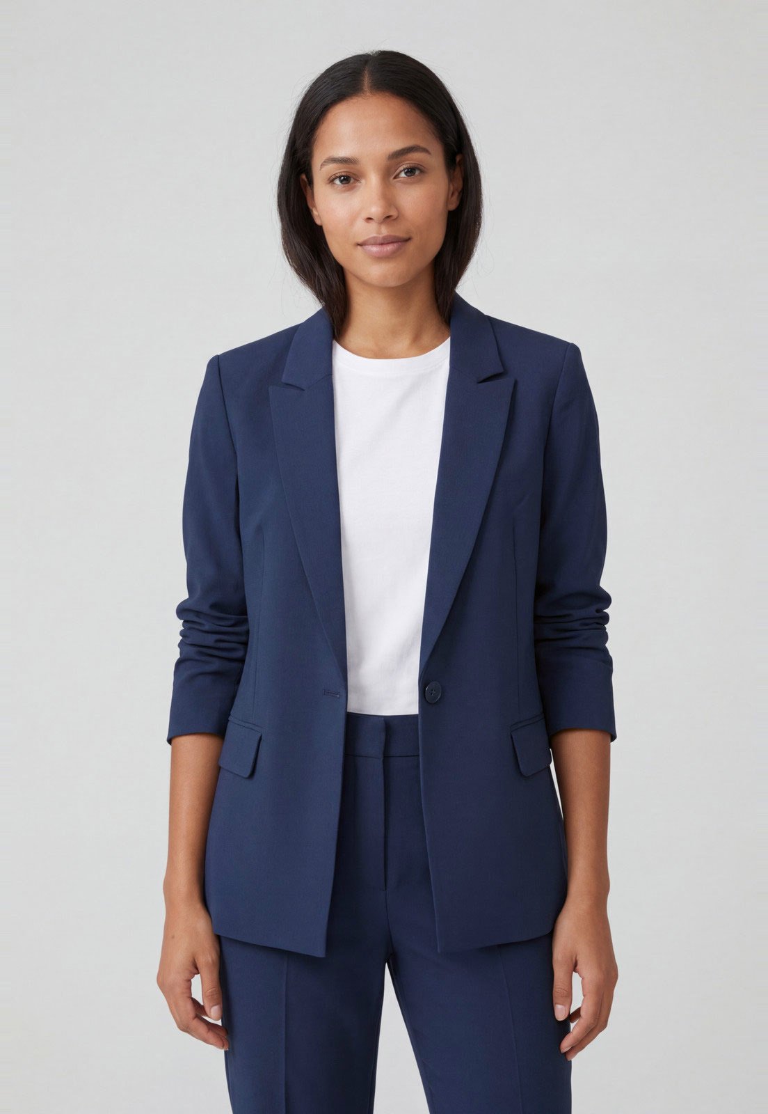 Blazer Feminino Forum Clássico Azul Escuro