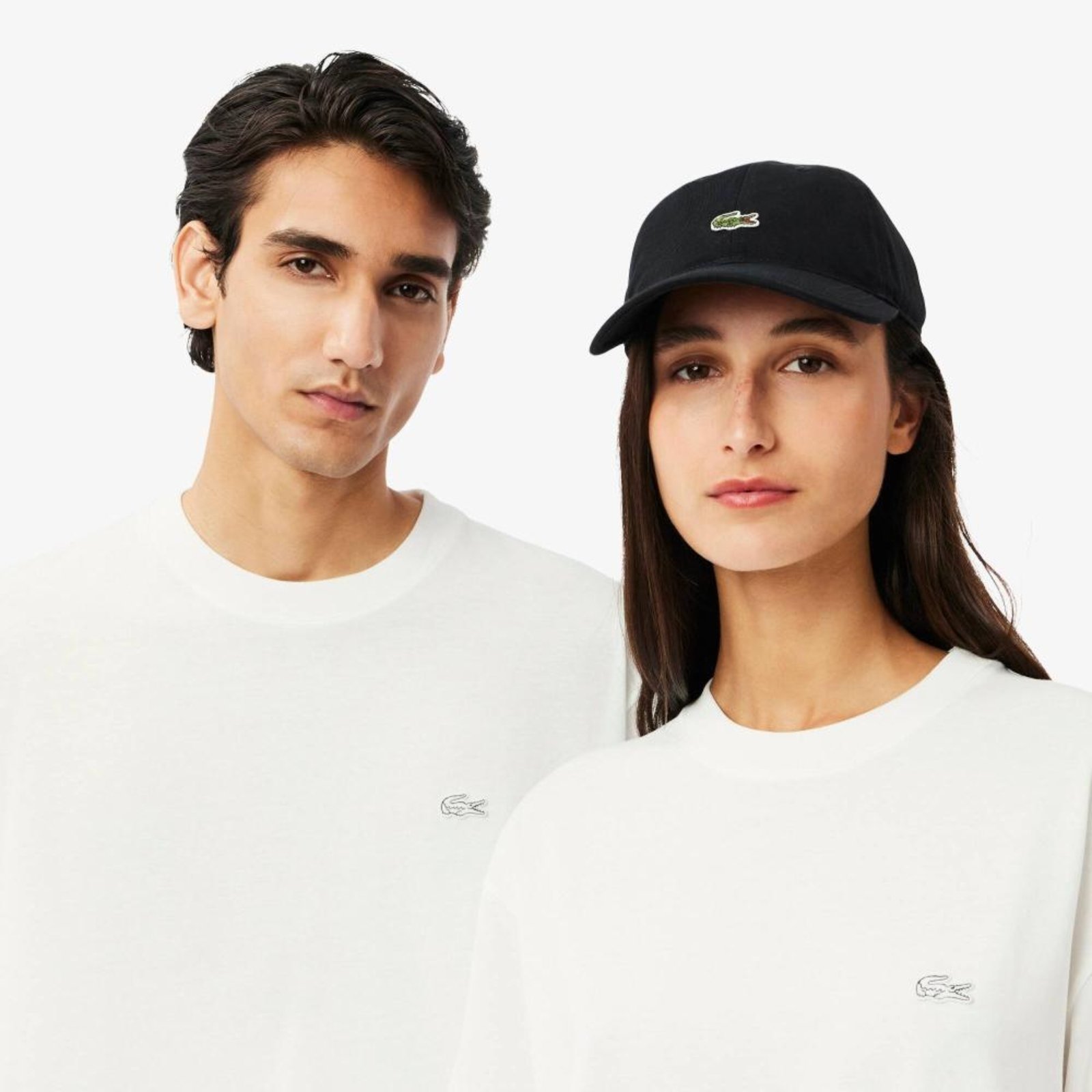 Vista 3 Camiseta de Malha Pesada de Caimento Folgado Lacoste azul Lacoste azul