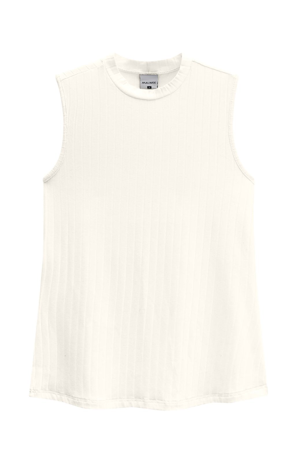 Blusa Básica Feminina Gola Alta Em Canelado Viscose