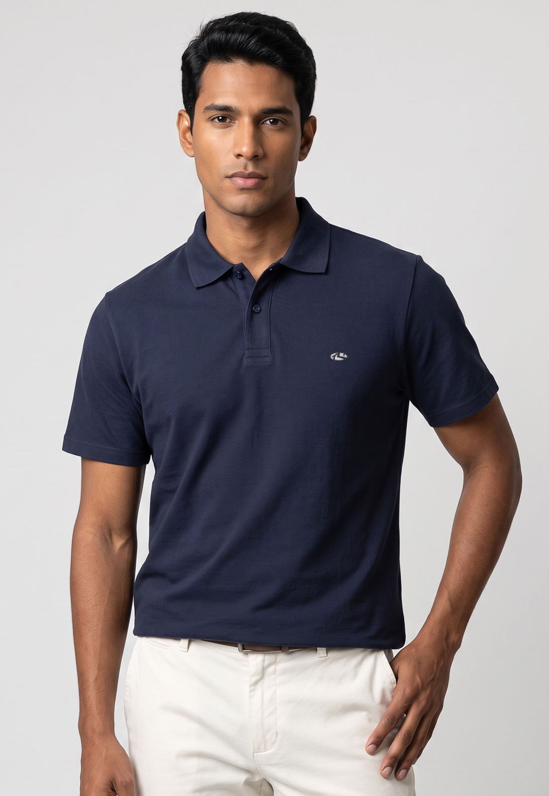 Camisa Polo Masculina Rusty Neat Azul
